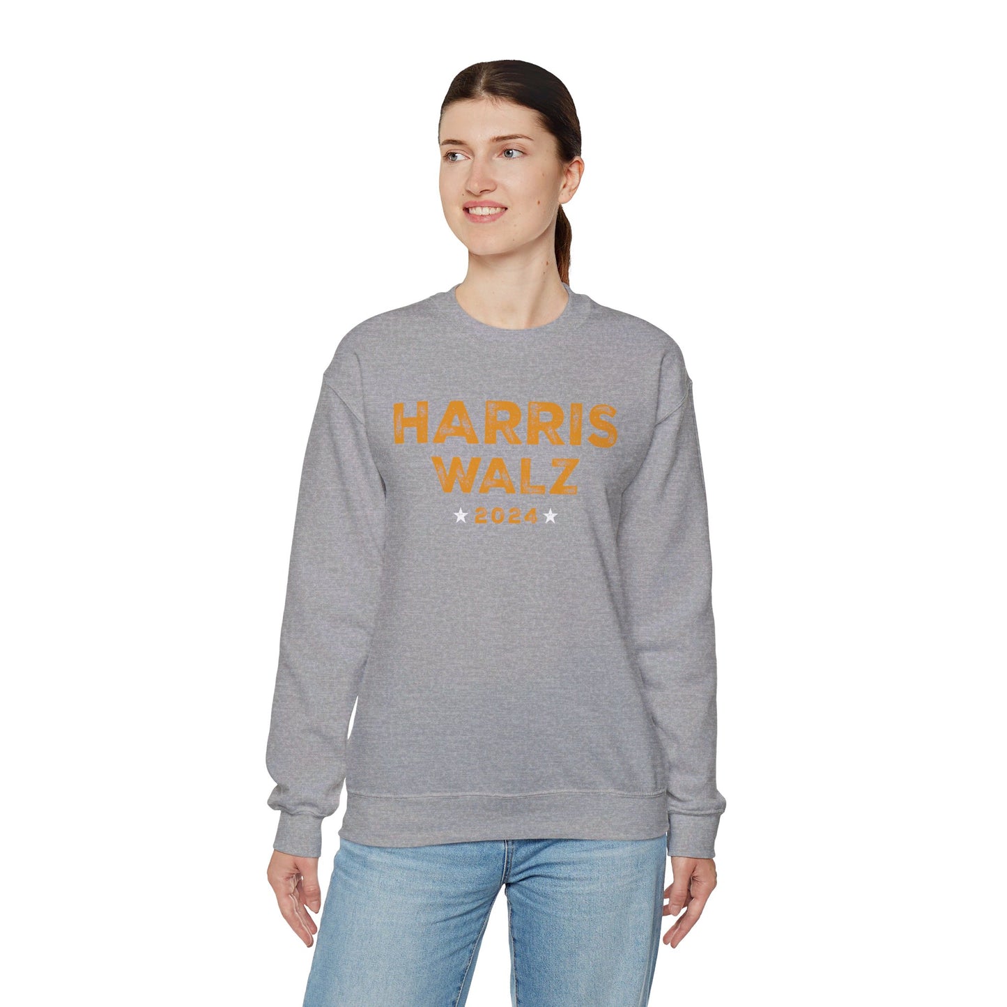 Harris Walz Unisex Crewneck Sweatshirt