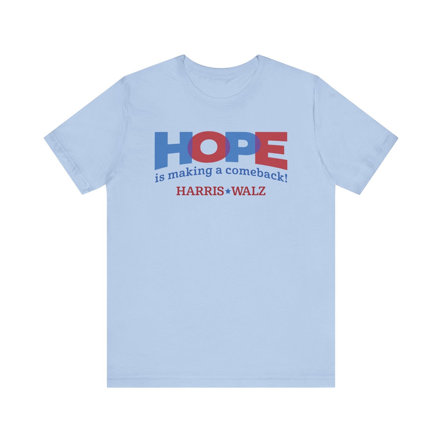 Hope is Making a Comeback Harris Walz Unisex T-Shirt