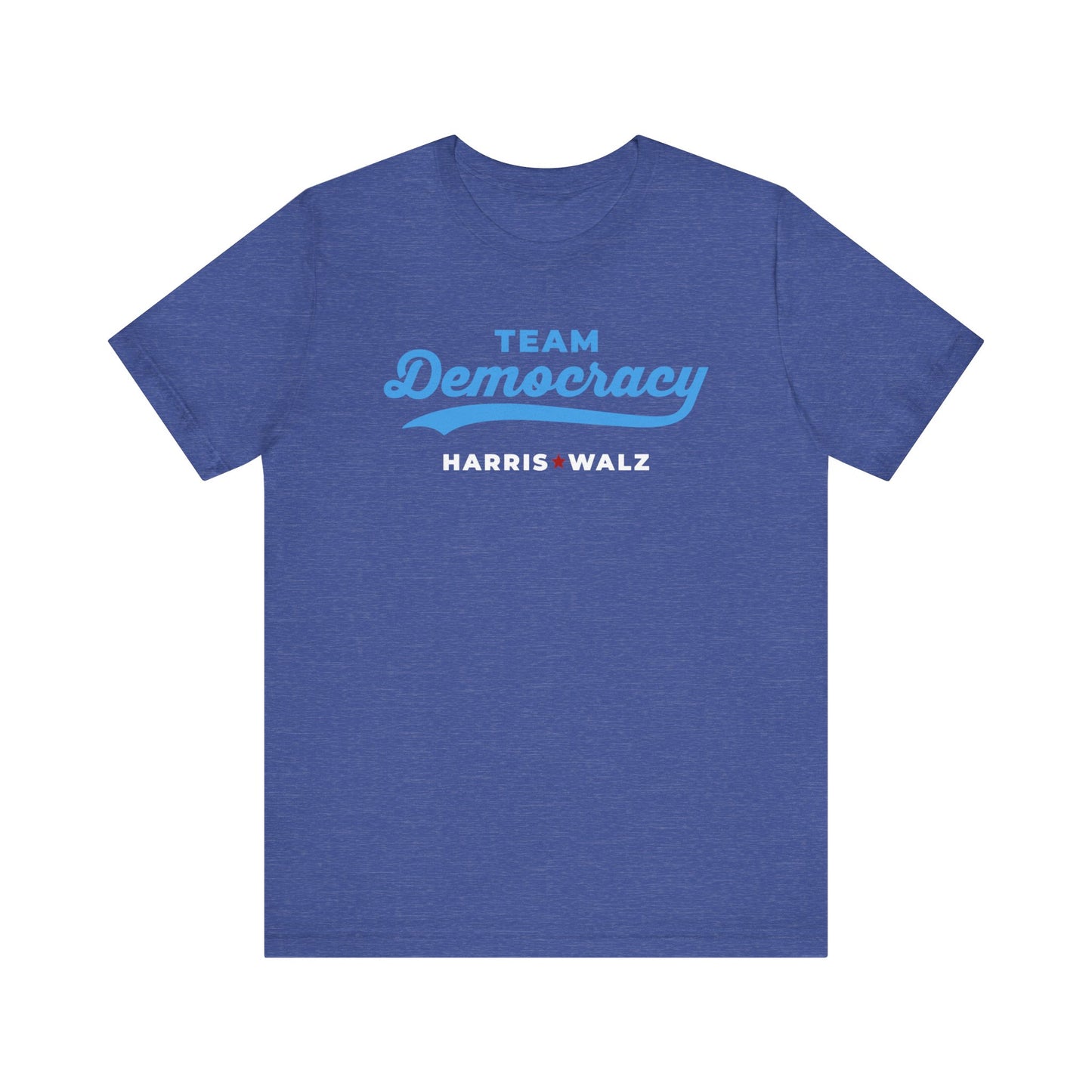 Team Democracy Harris Walz Unisex T-Shirt