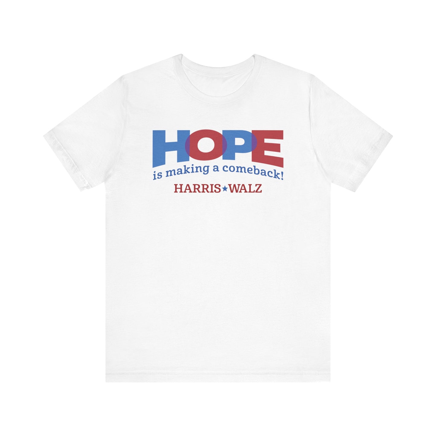 Hope is Making a Comeback Harris Walz Unisex T-Shirt