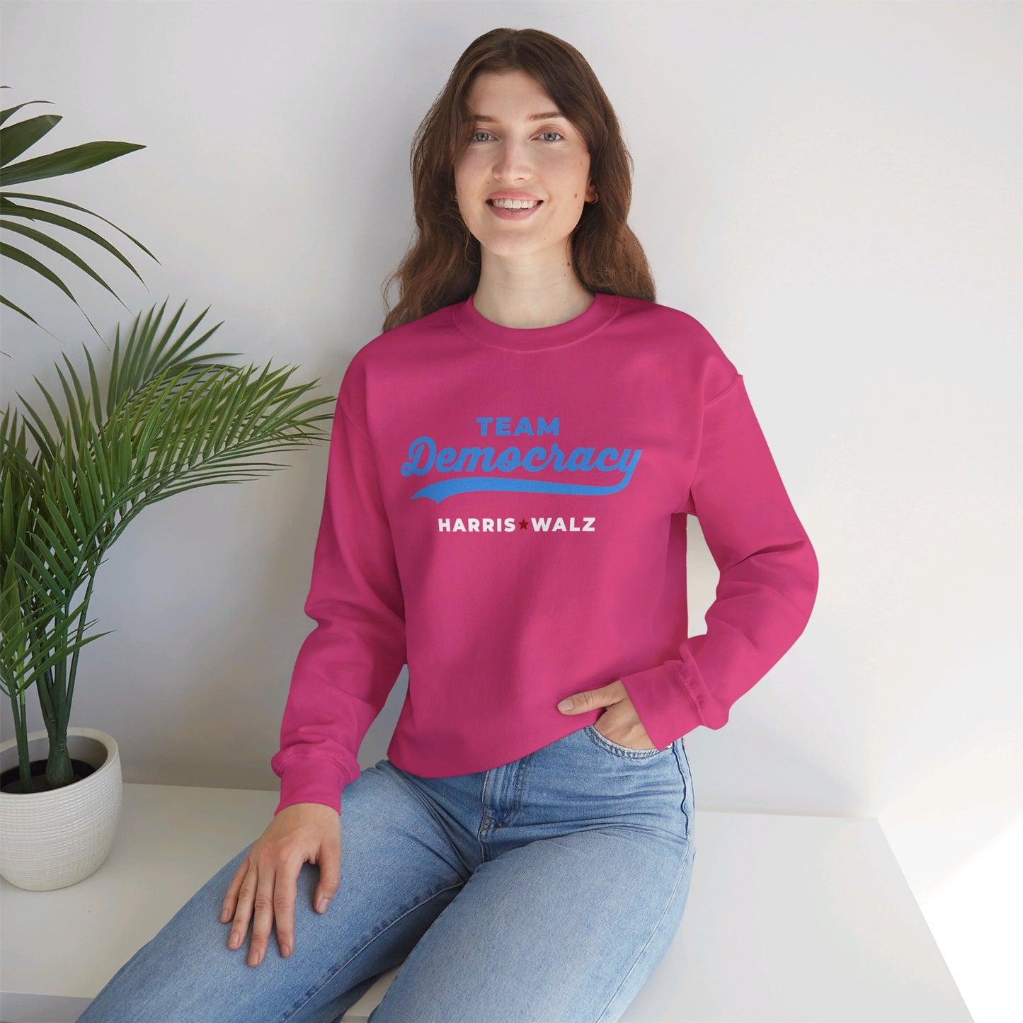 Team Democracy Unisex Crewneck Sweatshirt