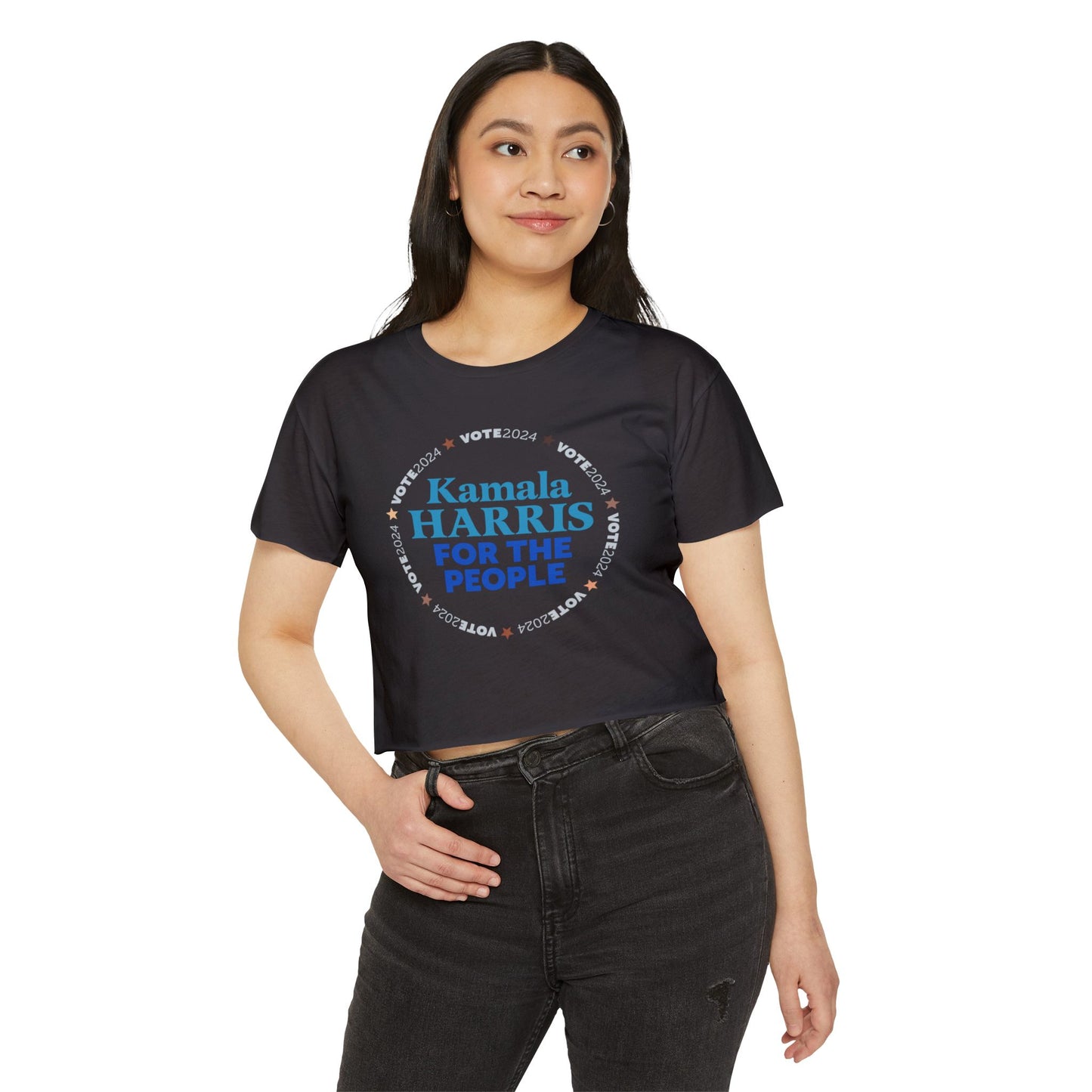 Kamala Harris for the People Women's CROP Top