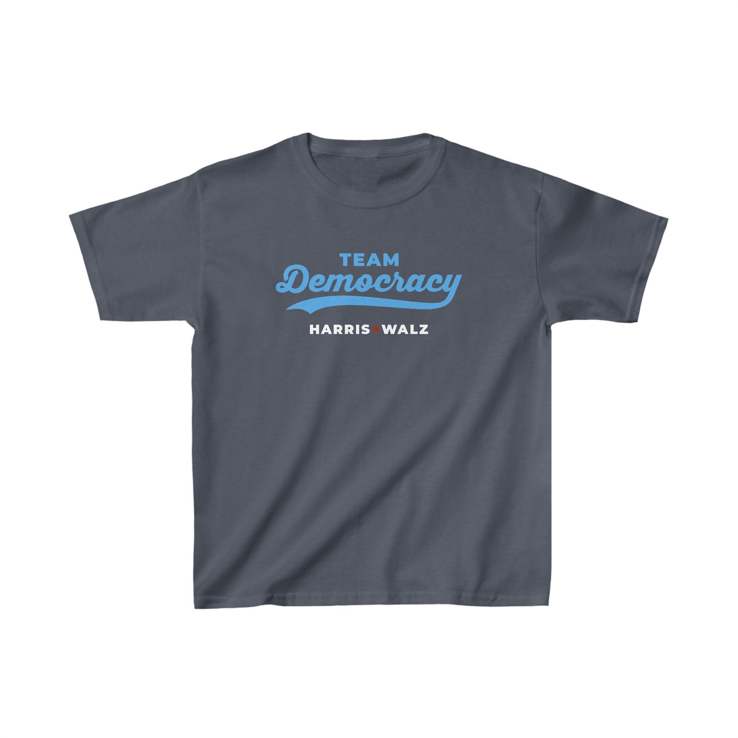 Team Democracy KIDS Harris Walz Tee