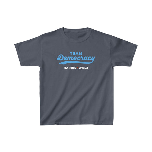 Team Democracy KIDS Harris Walz Tee