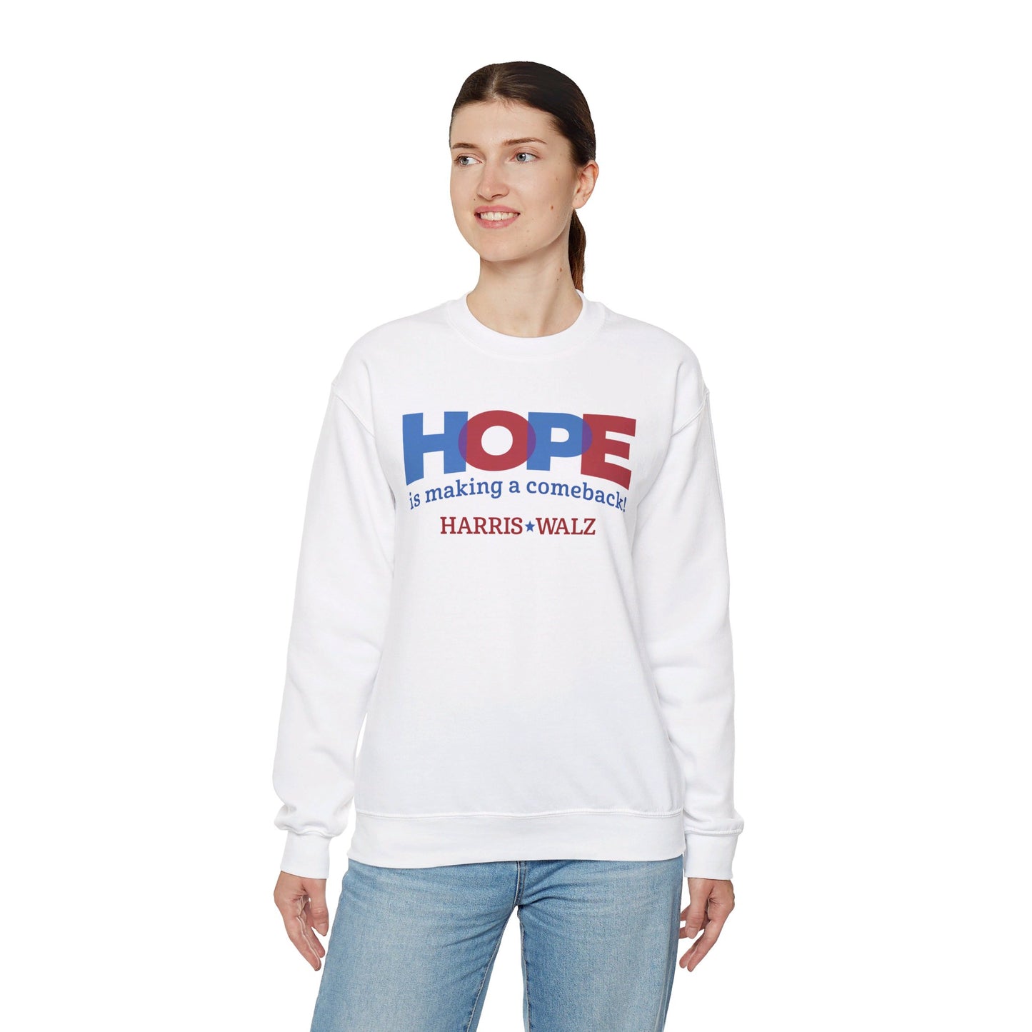 Hope is Making a Comeback Unisex Crewneck Sweatshirt