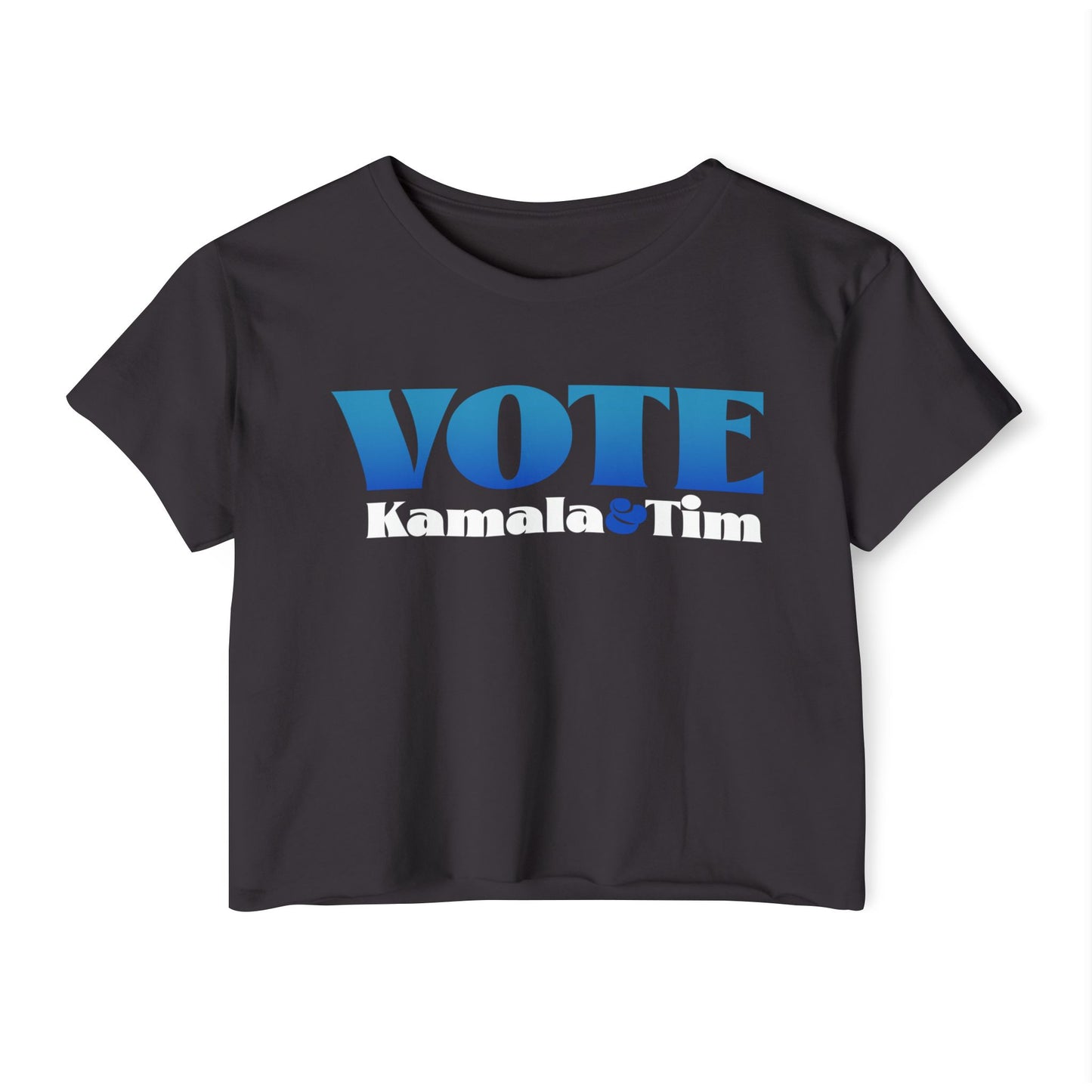 Vote Kamala & Tim Women's CROP Top