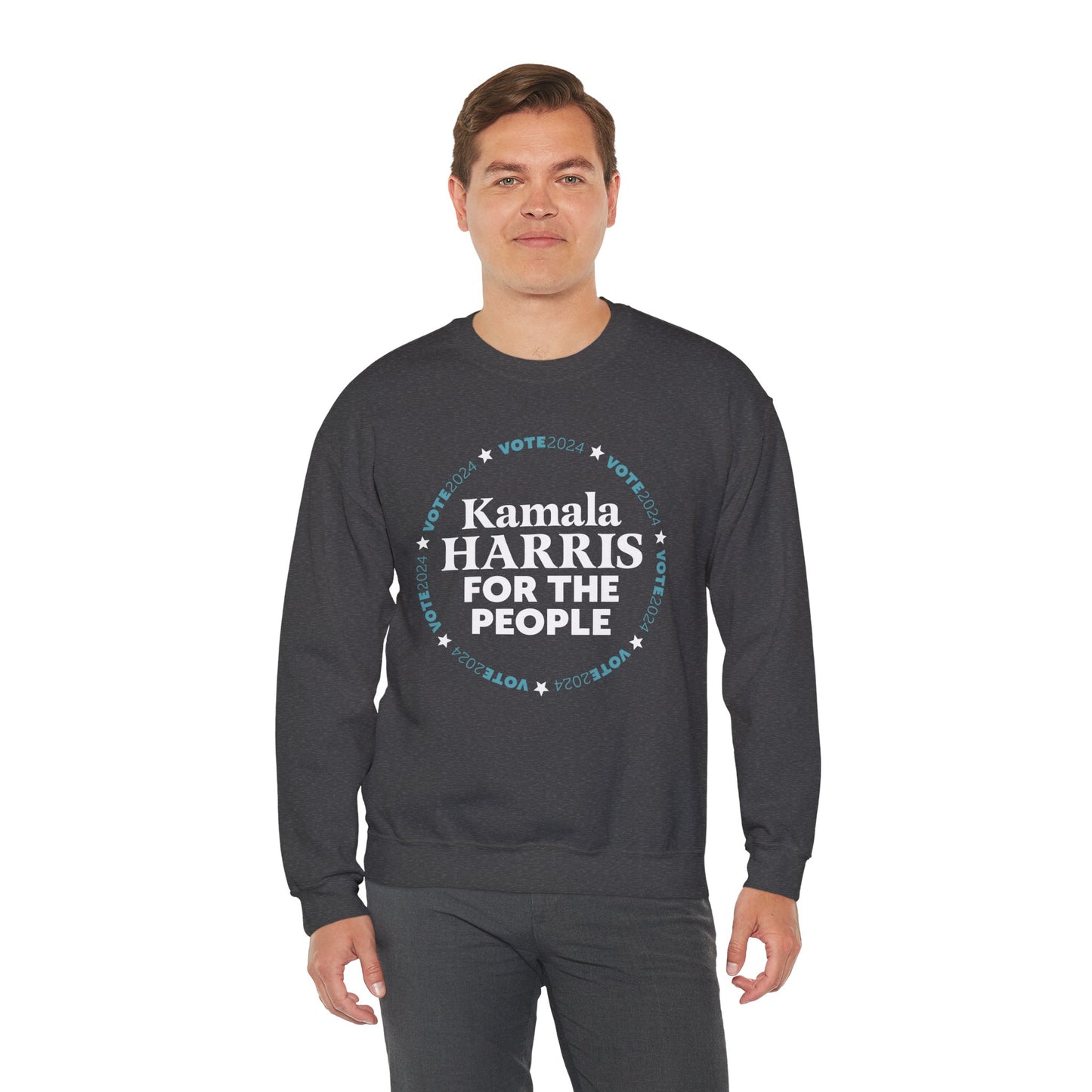 Kamala Harris For The People Unisex Crewneck Sweatshirt