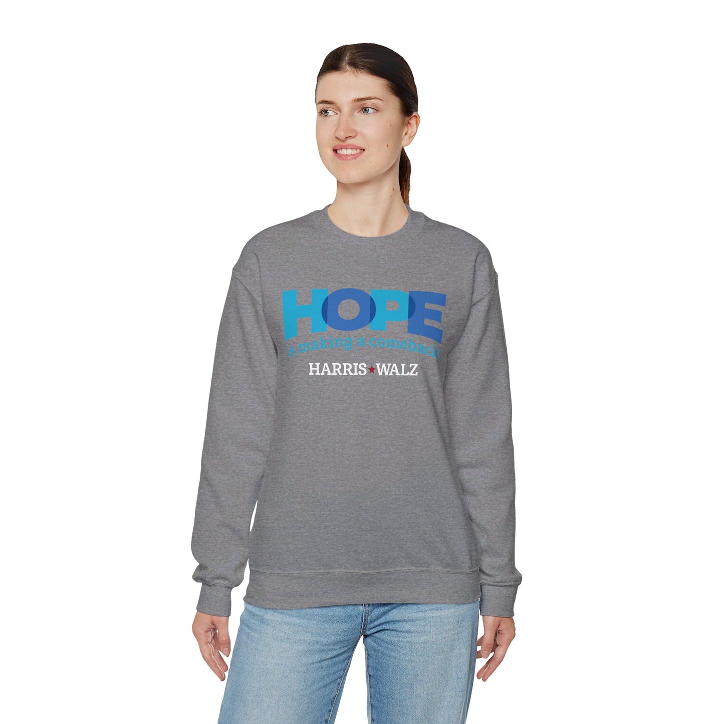 Hope is Making a Comeback Unisex Crewneck Sweatshirt