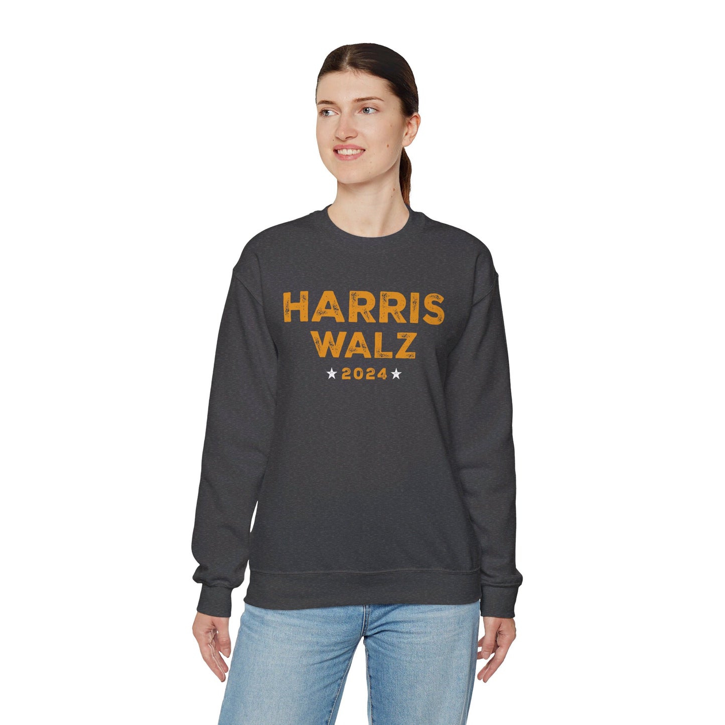 Harris Walz Unisex Crewneck Sweatshirt