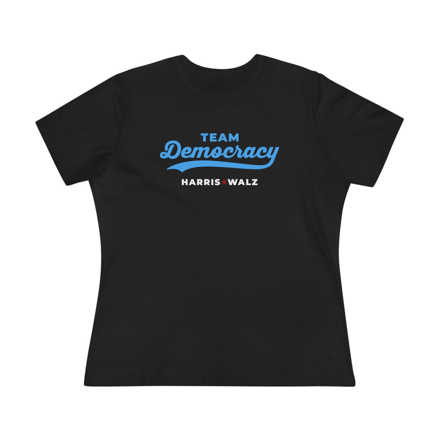 Team Democracy Women's Harris Walz Tee