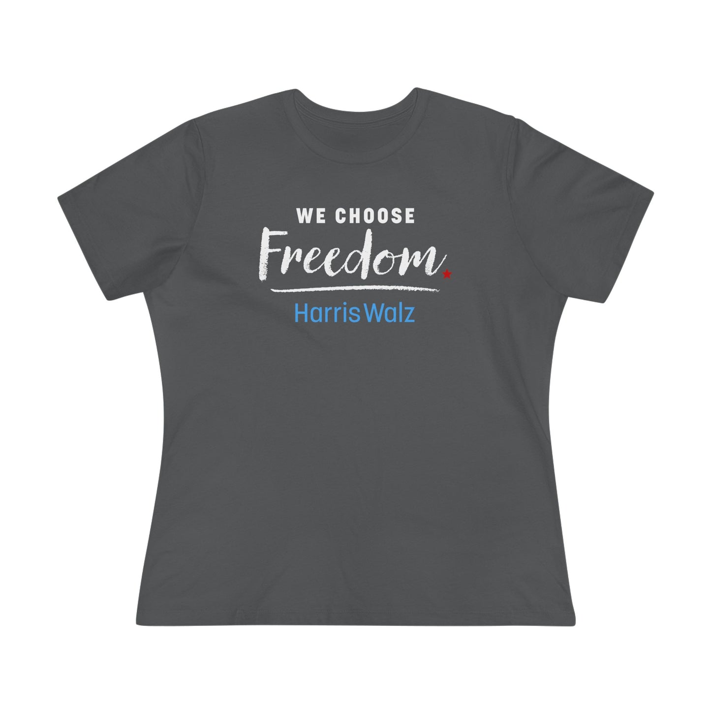 We Choose Freedom Harris Walz Women's Tee