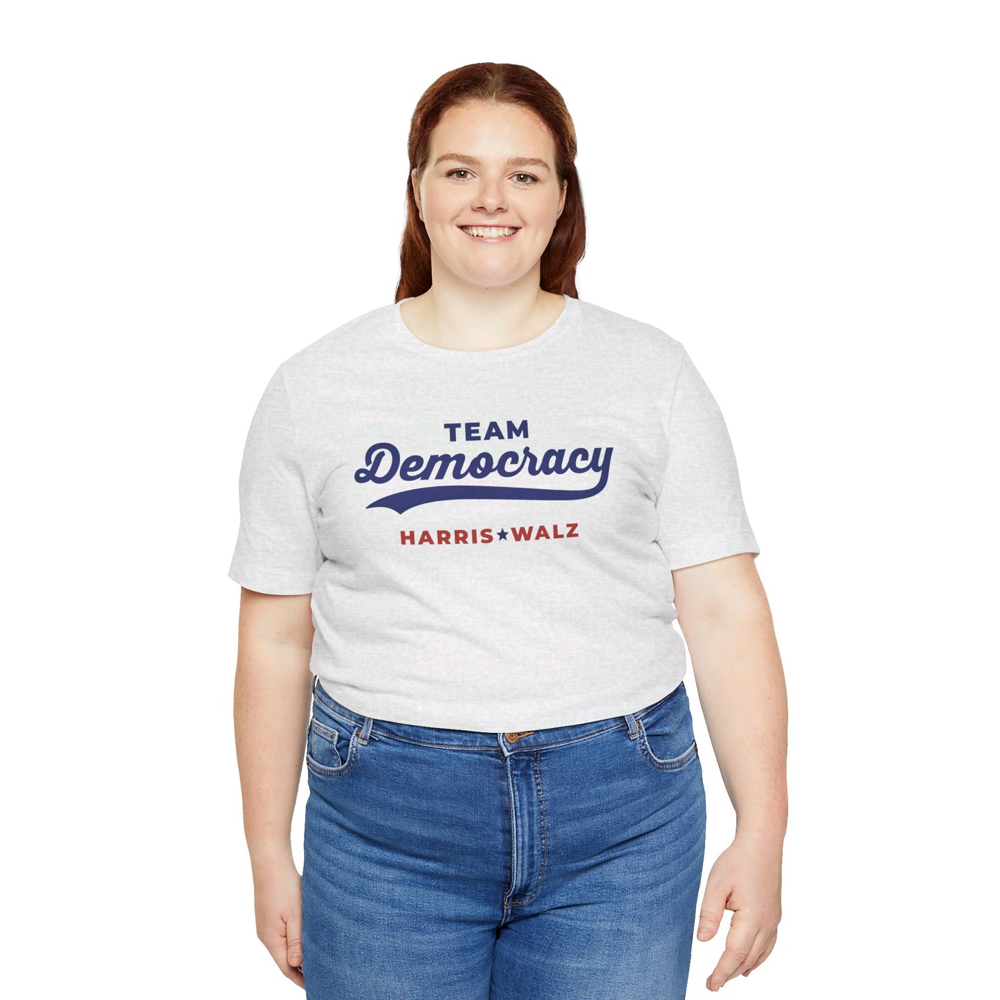 Team Democracy Harris Walz Unisex T-Shirt