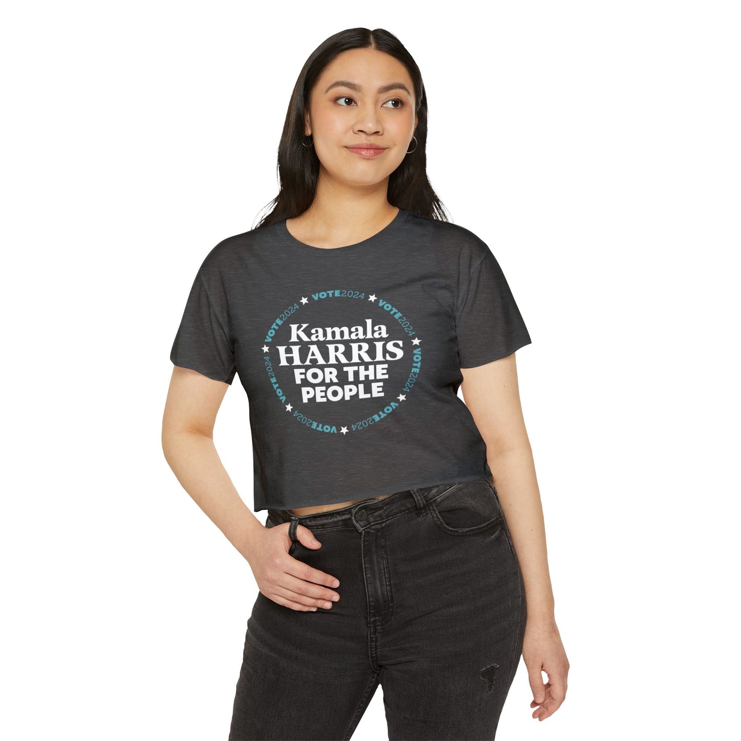 Kamala Harris for the People Women's CROP Top