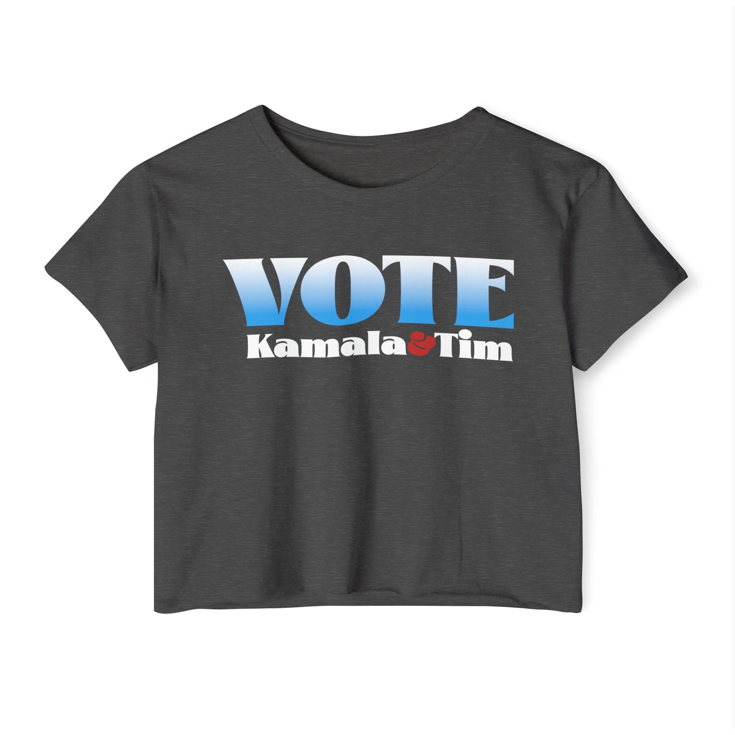 Vote Kamala & Tim Women's CROP Top