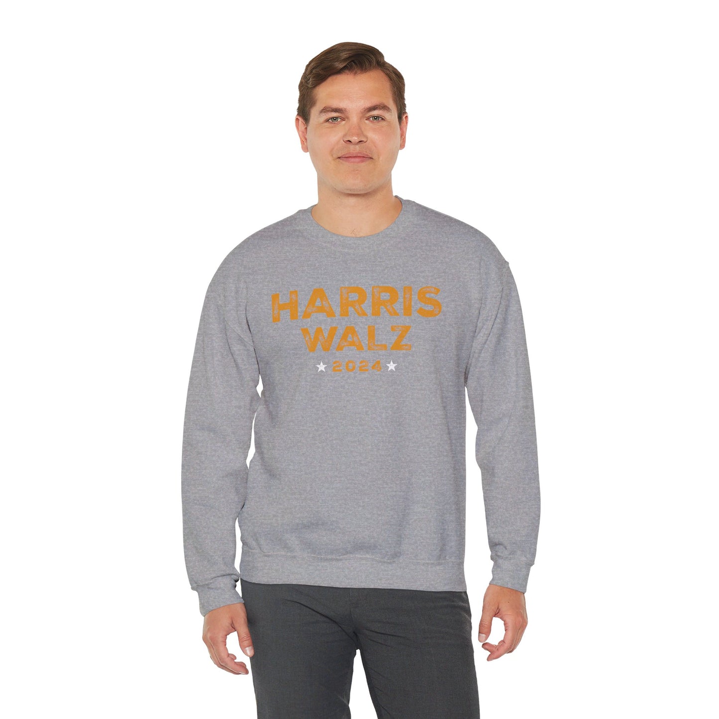 Harris Walz Unisex Crewneck Sweatshirt