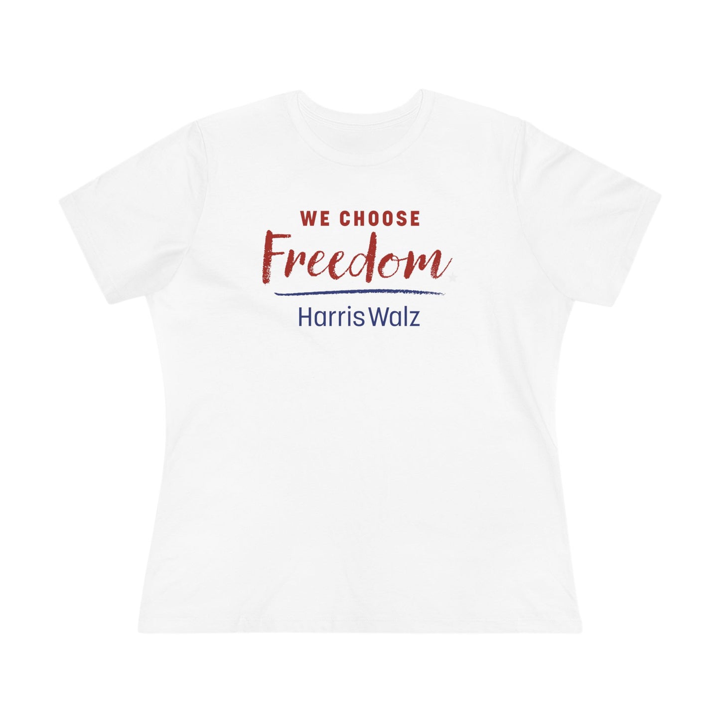 We Choose Freedom Harris Walz Women's Tee