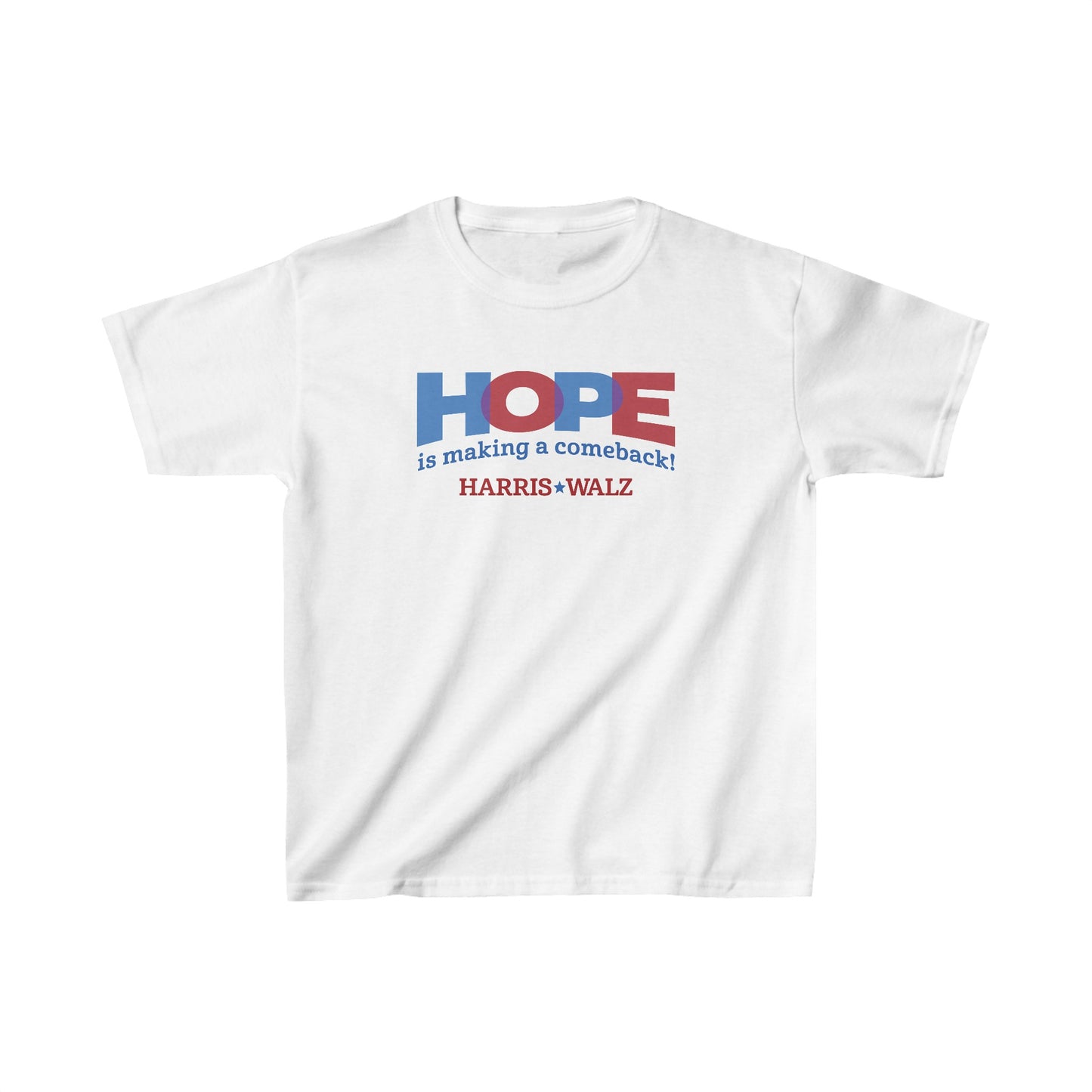 Hope is Making a Comeback KIDS Harris Walz Tee