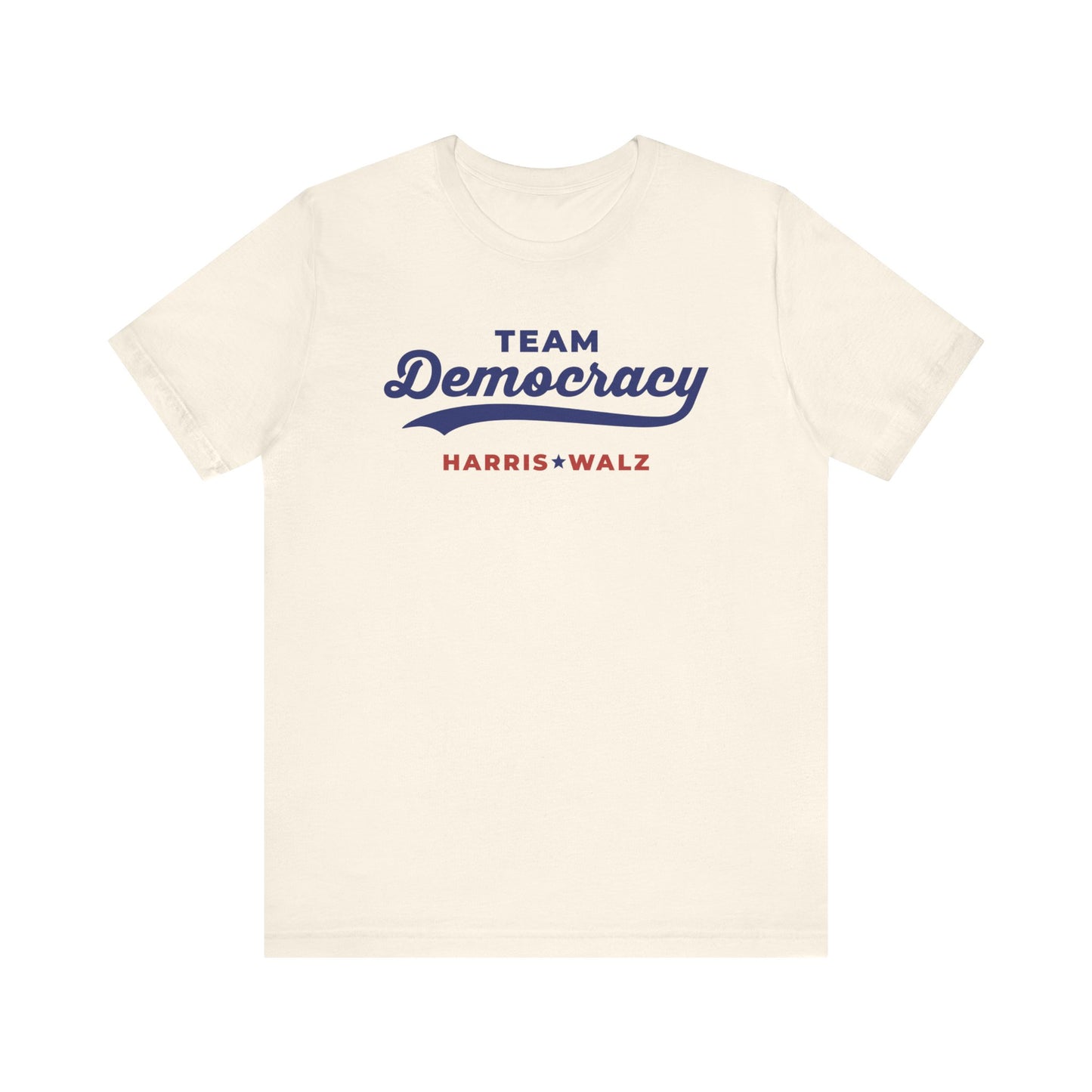 Team Democracy Harris Walz Unisex T-Shirt