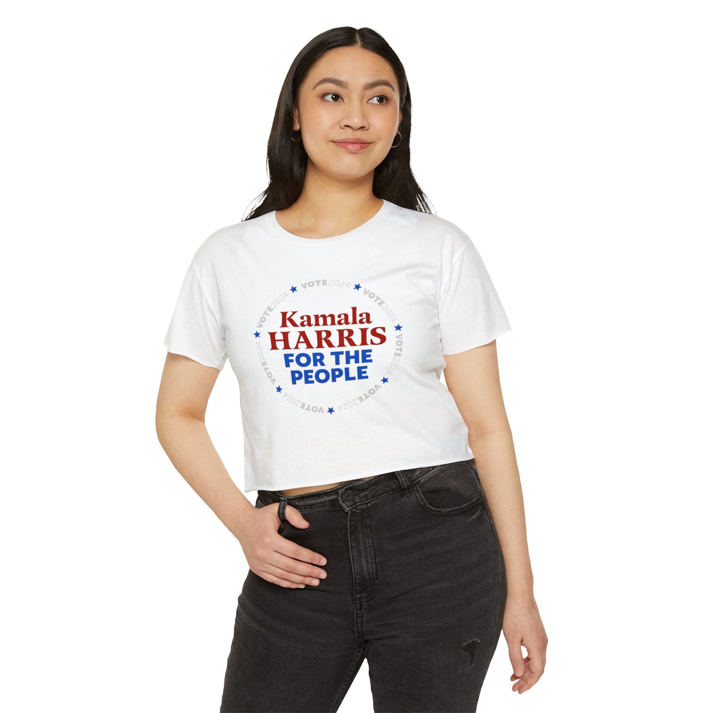 Kamala Harris for the People Women's CROP Top