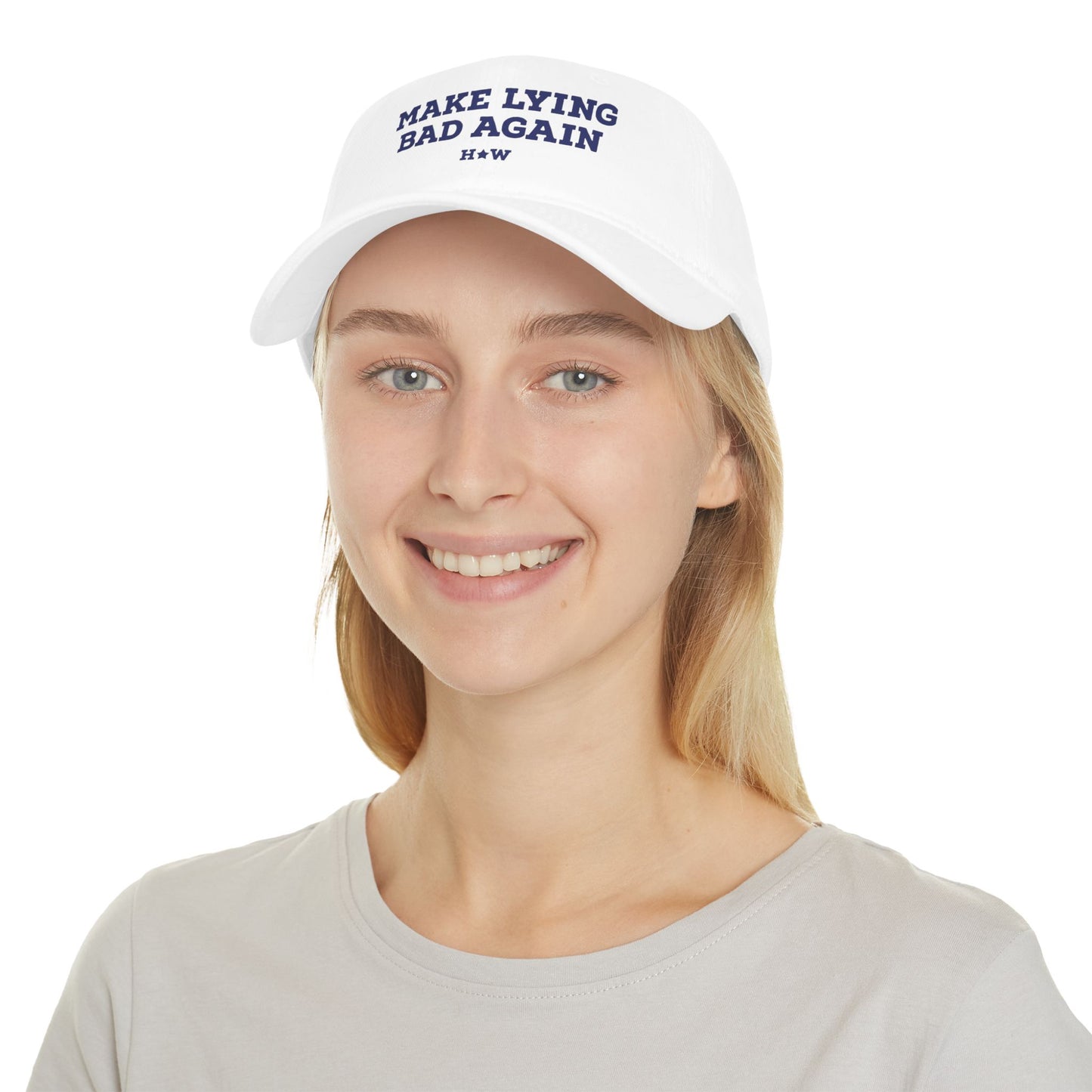 Make Lying Bad Again Low Profile Baseball Cap