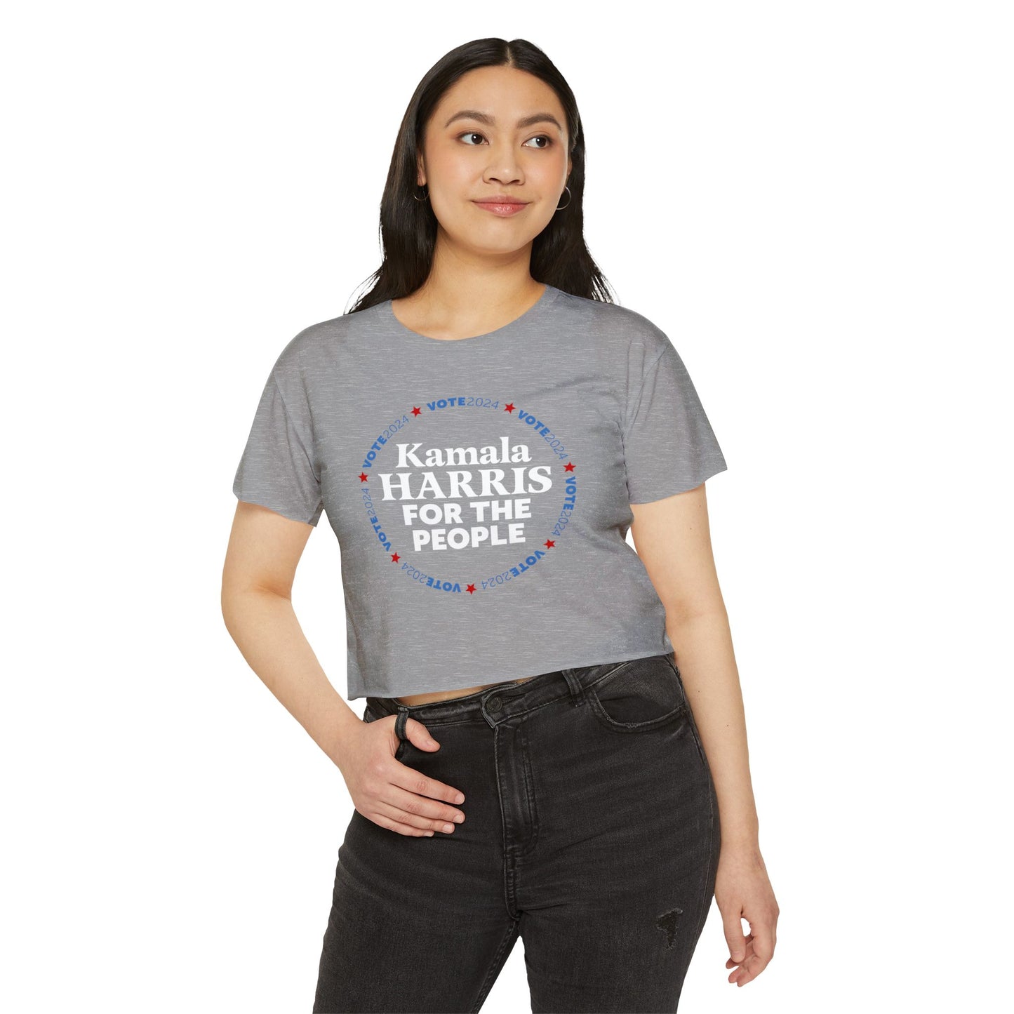 Kamala Harris for the People Women's CROP Top