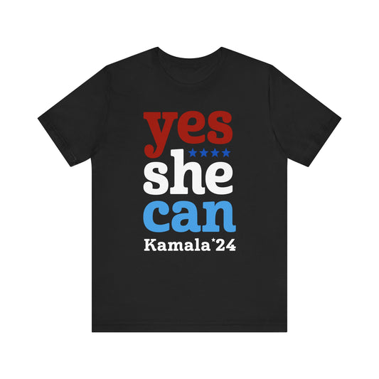 Yes She Can Kamala Harris Unisex T-Shirt