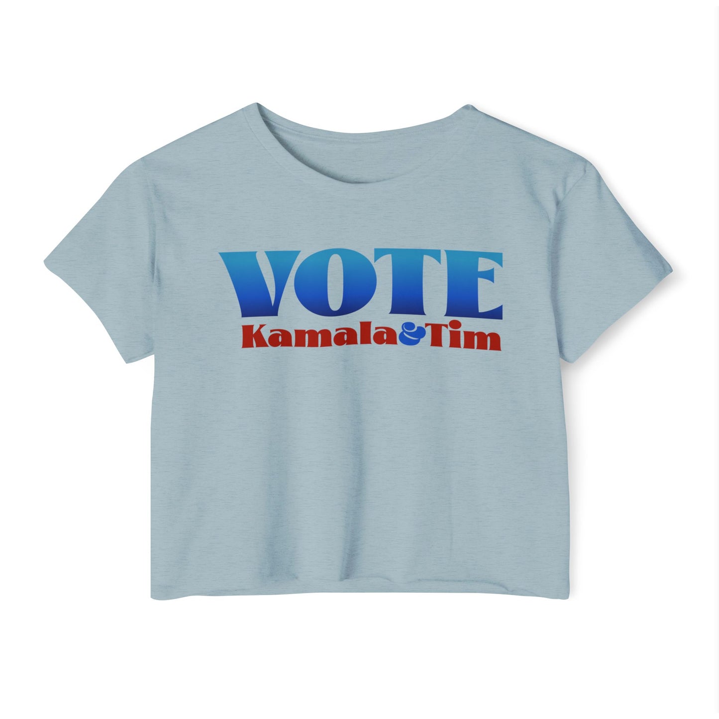 Vote Kamala & Tim Women's CROP Top