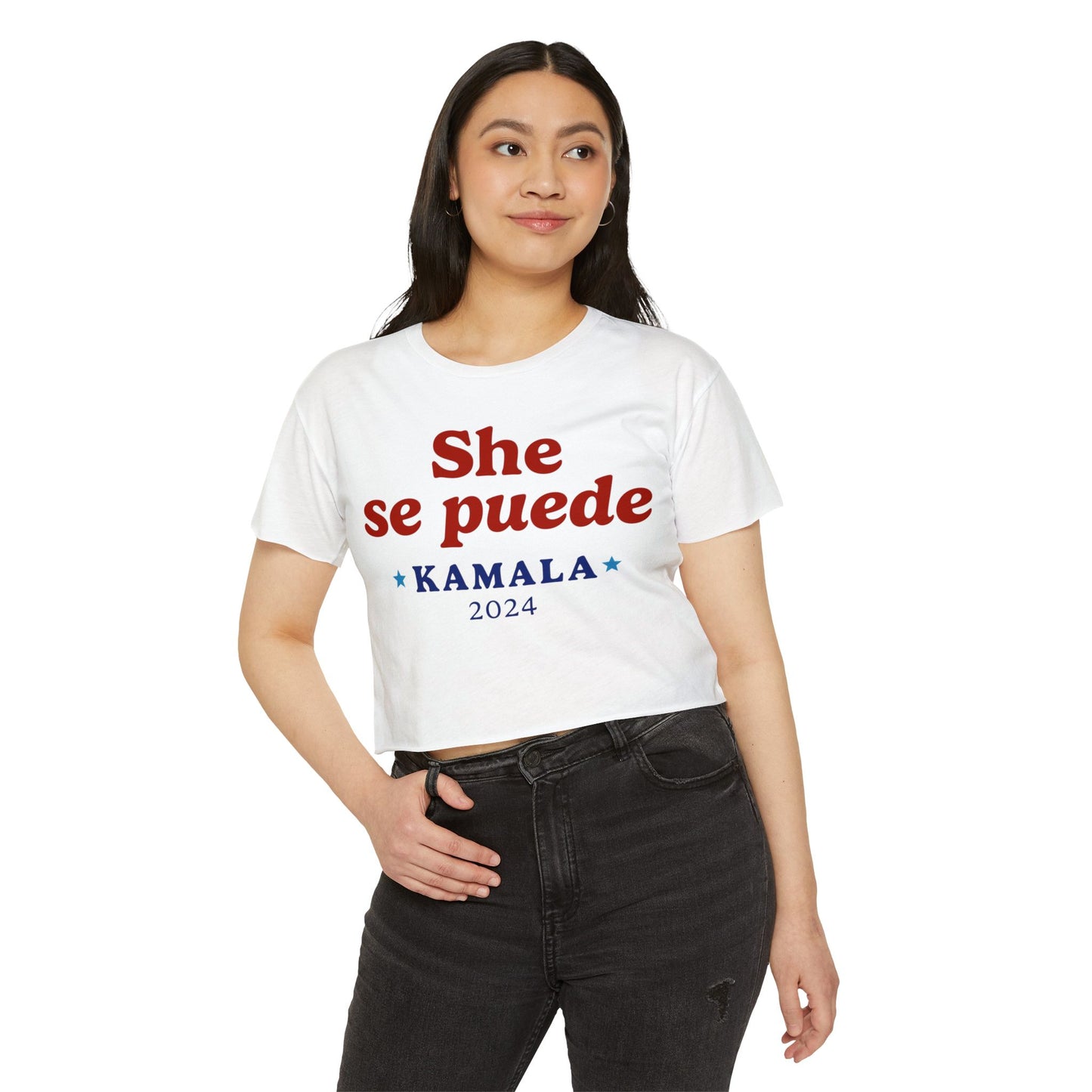 She Se Puede Kamala Harris Women's CROP Top