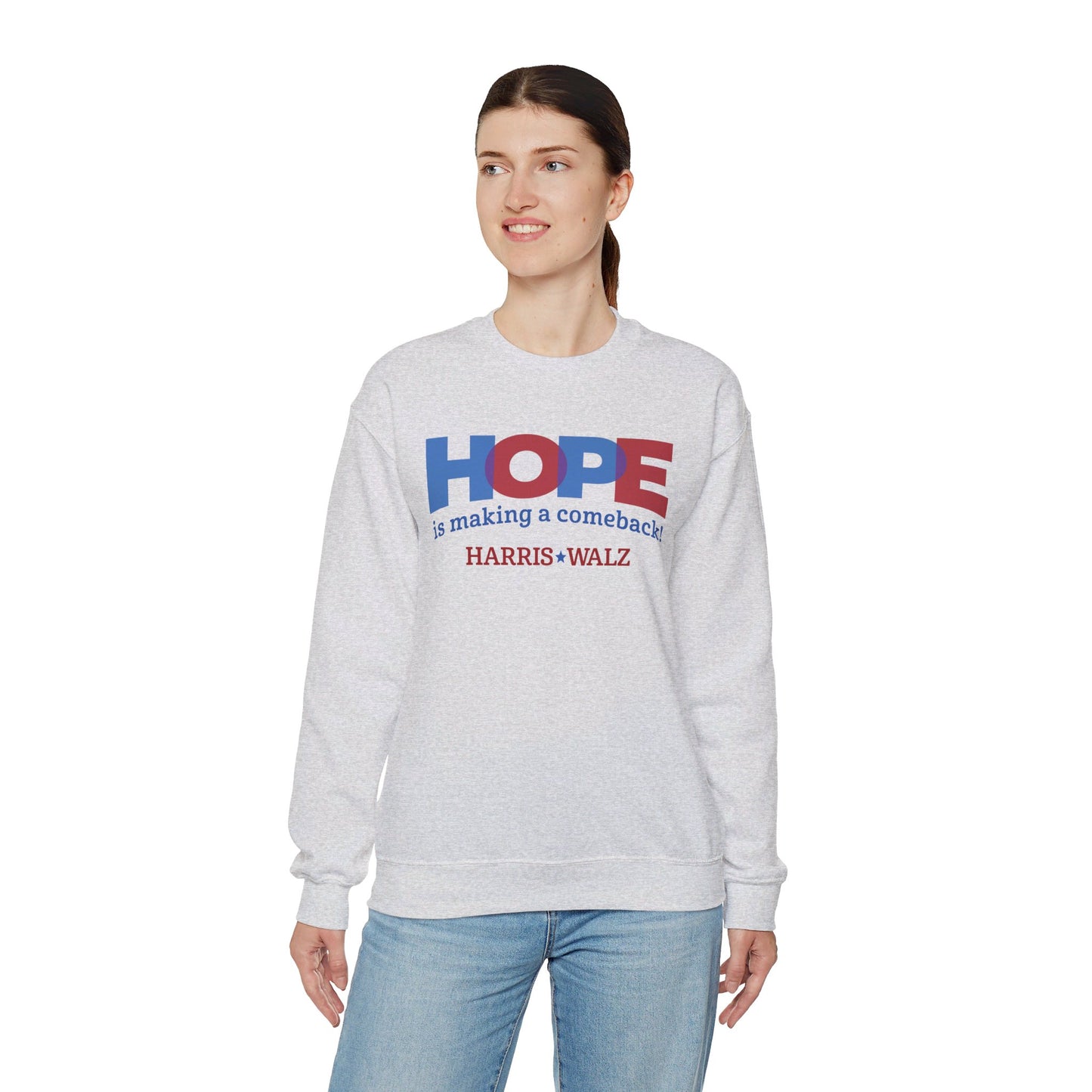 Hope is Making a Comeback Unisex Crewneck Sweatshirt