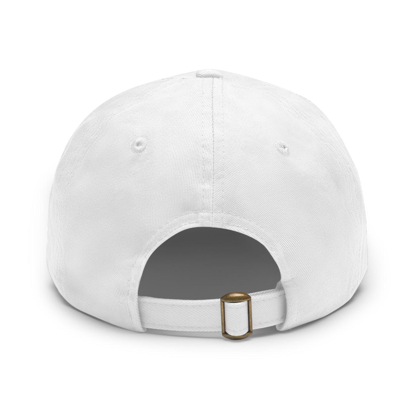 Harris Walz Dad Hat with Vegan Leather Patch