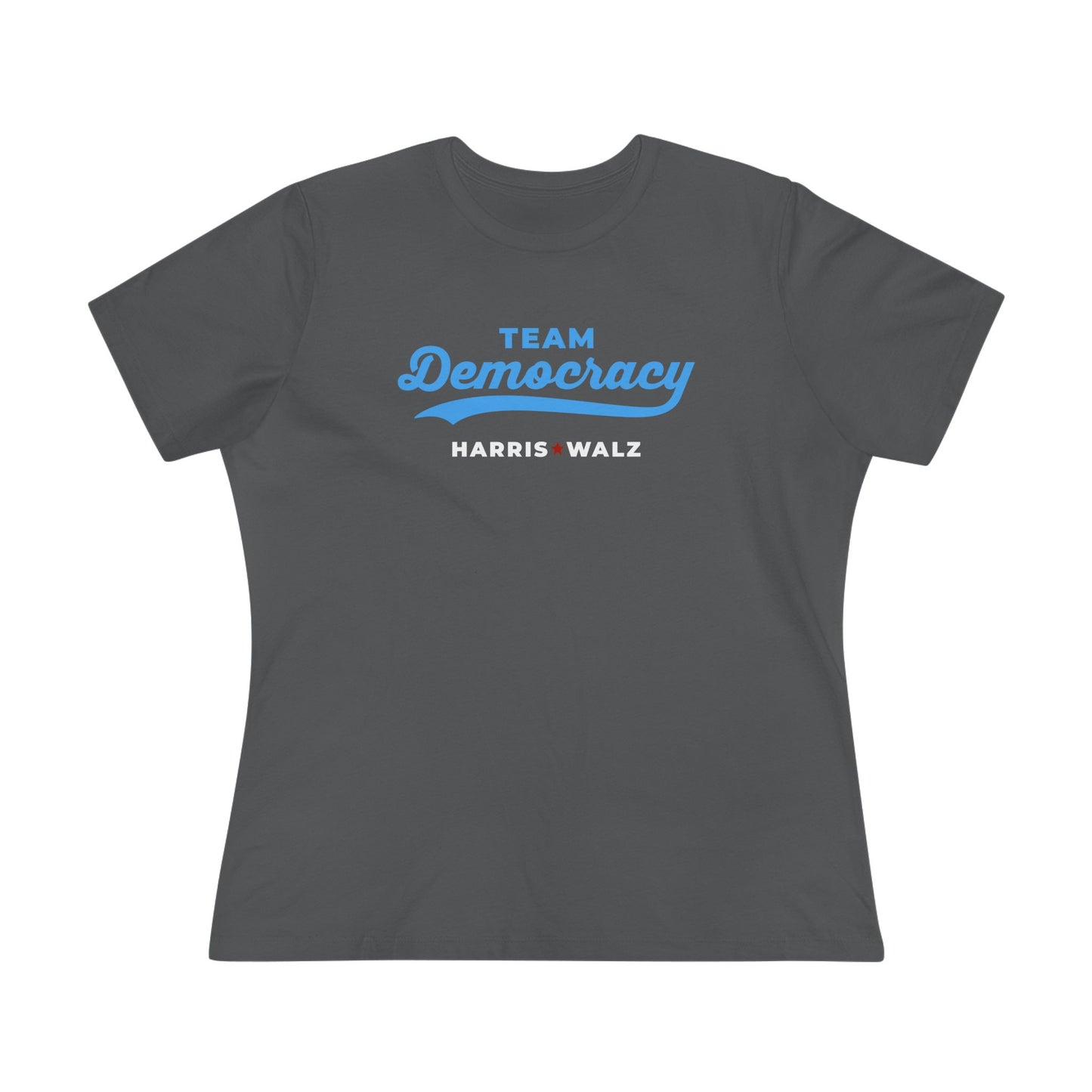 Team Democracy Women's Harris Walz Tee