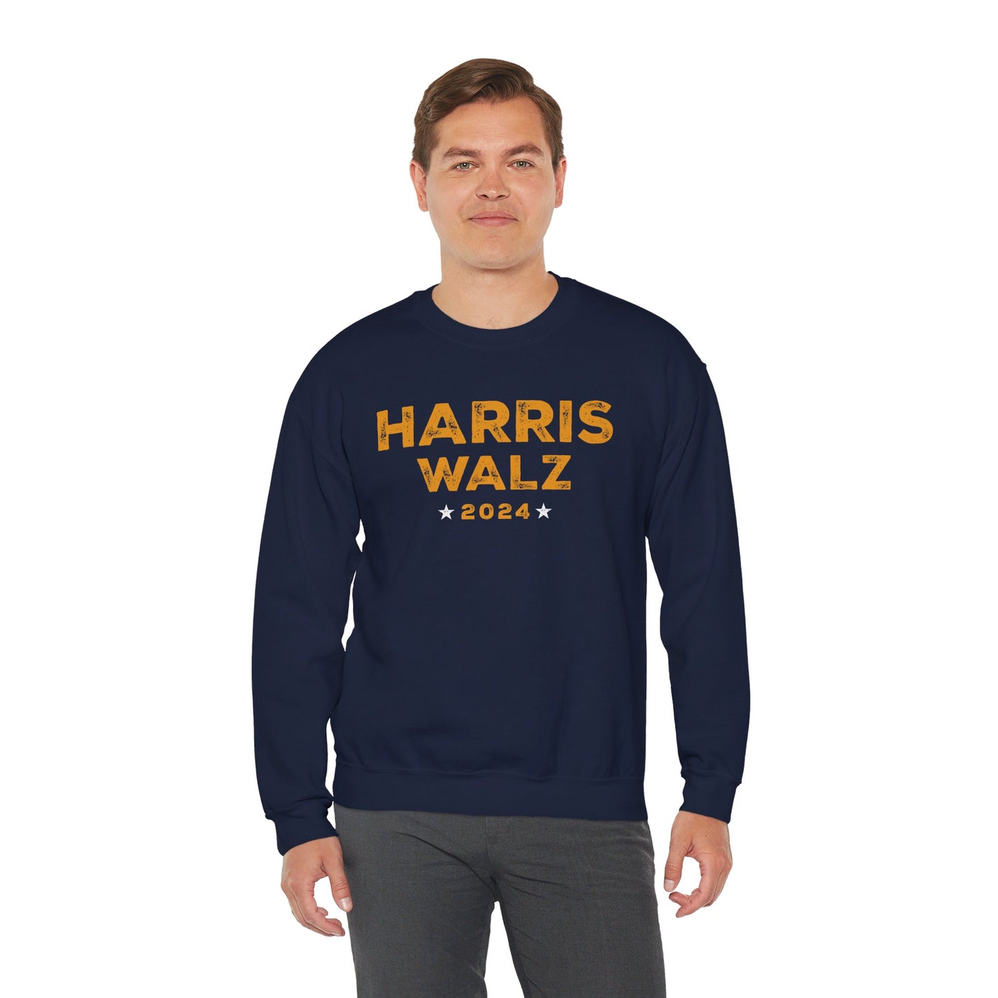 Harris Walz Unisex Crewneck Sweatshirt