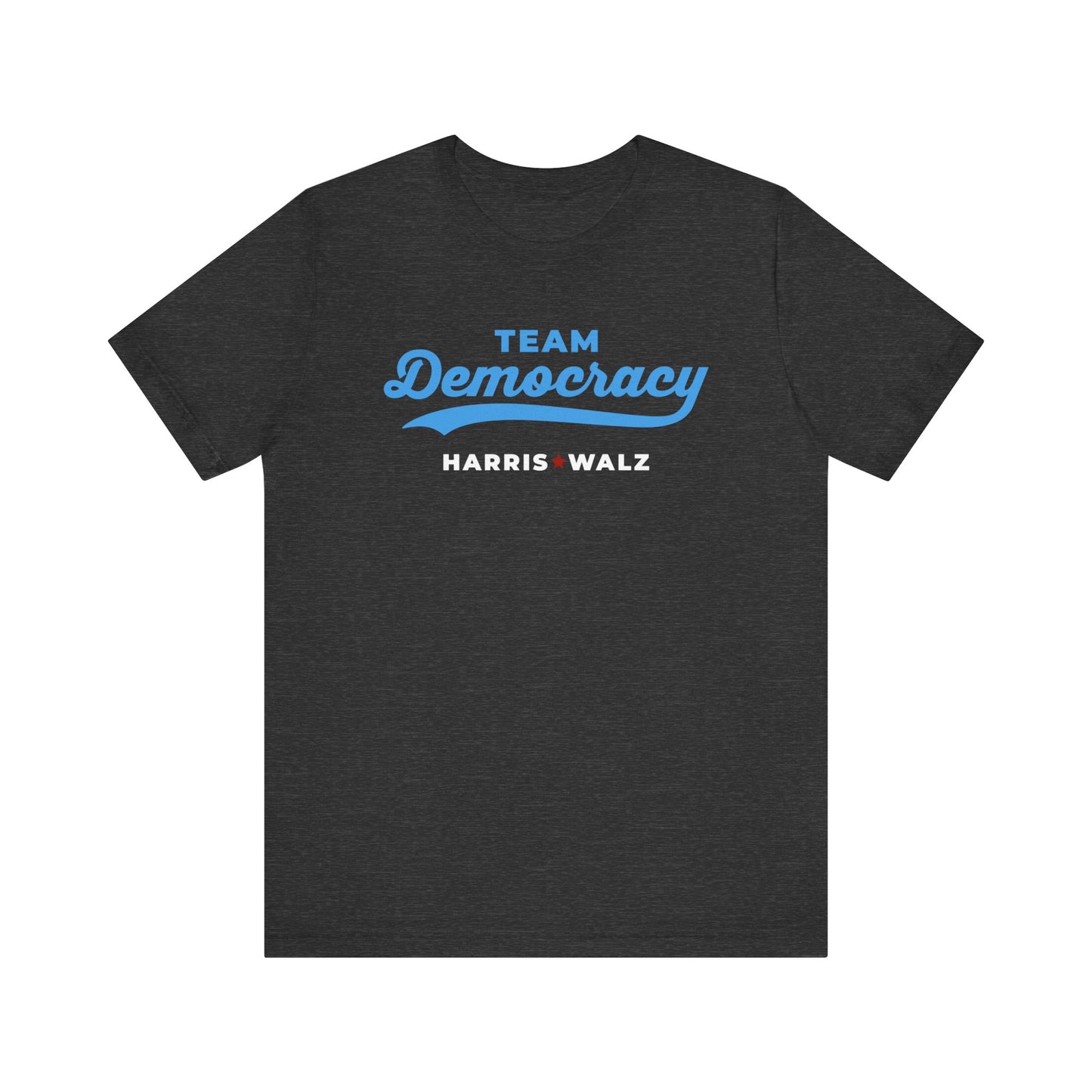 Team Democracy Harris Walz Unisex T-Shirt