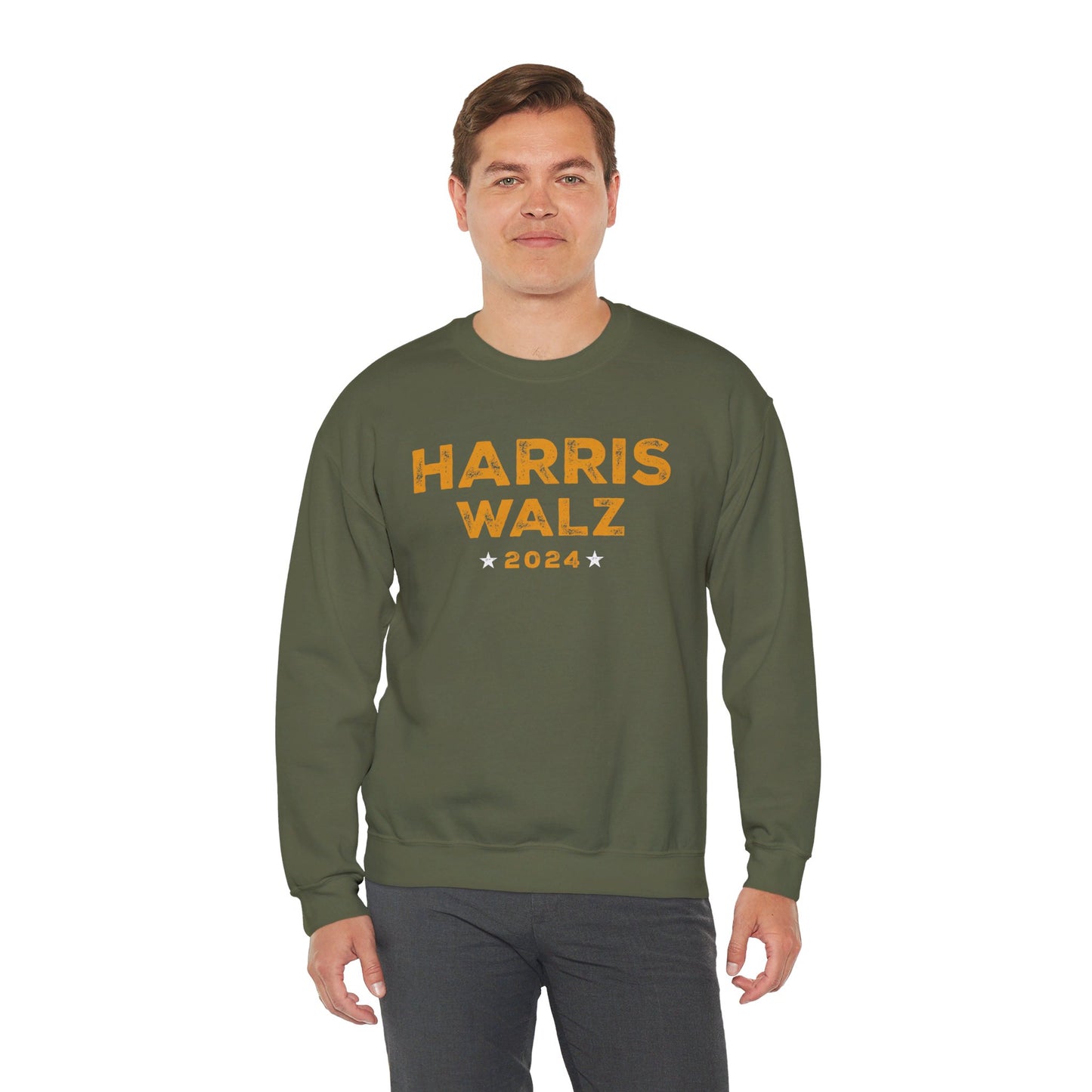 Harris Walz Unisex Crewneck Sweatshirt