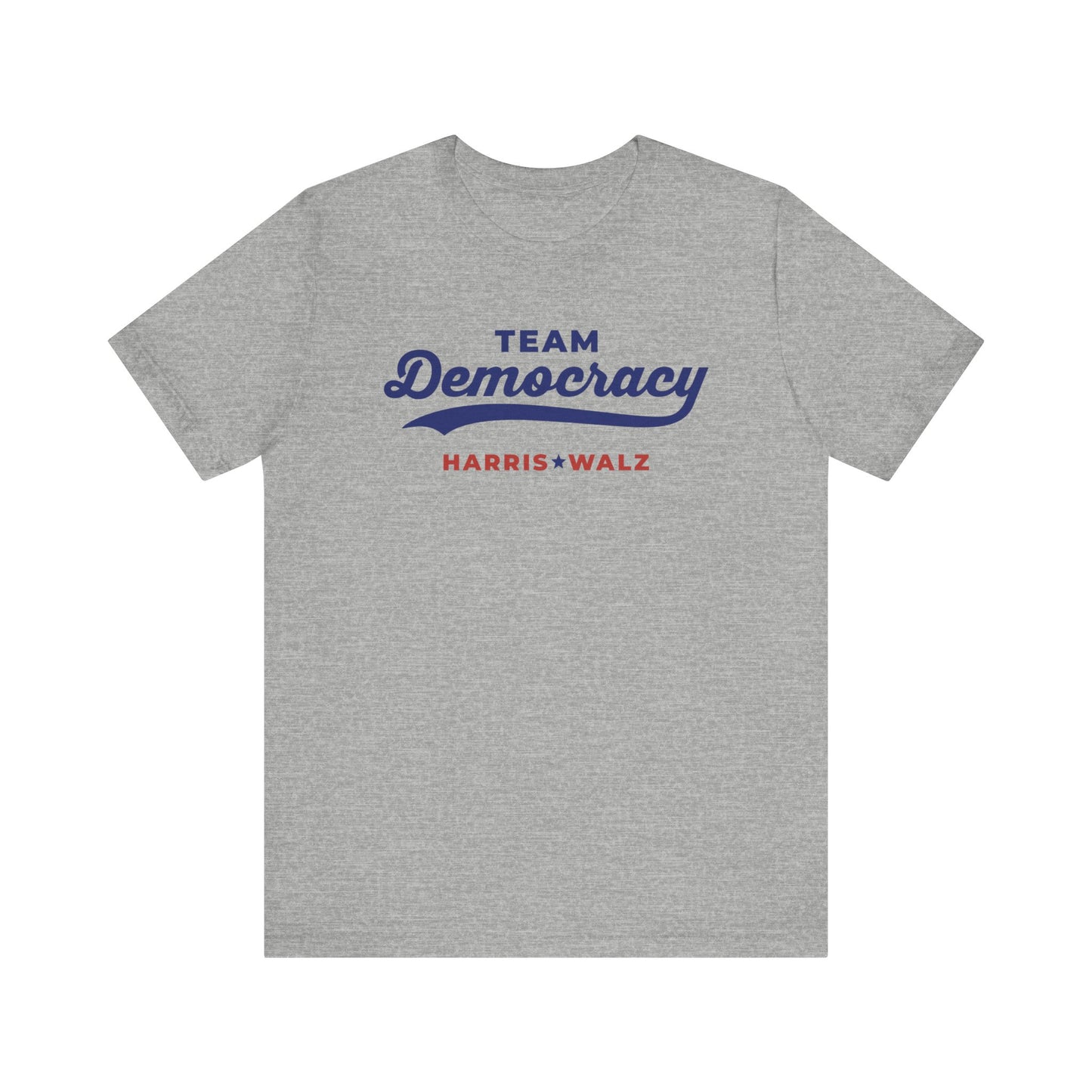 Team Democracy Harris Walz Unisex T-Shirt