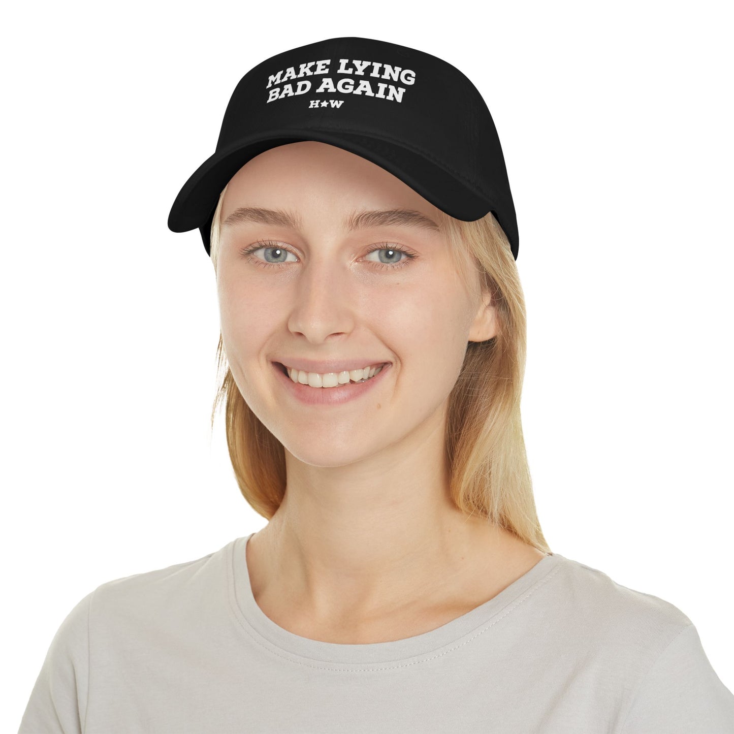 Make Lying Bad Again Low Profile Baseball Cap