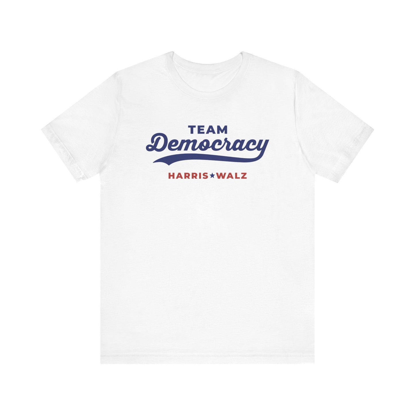 Team Democracy Harris Walz Unisex T-Shirt