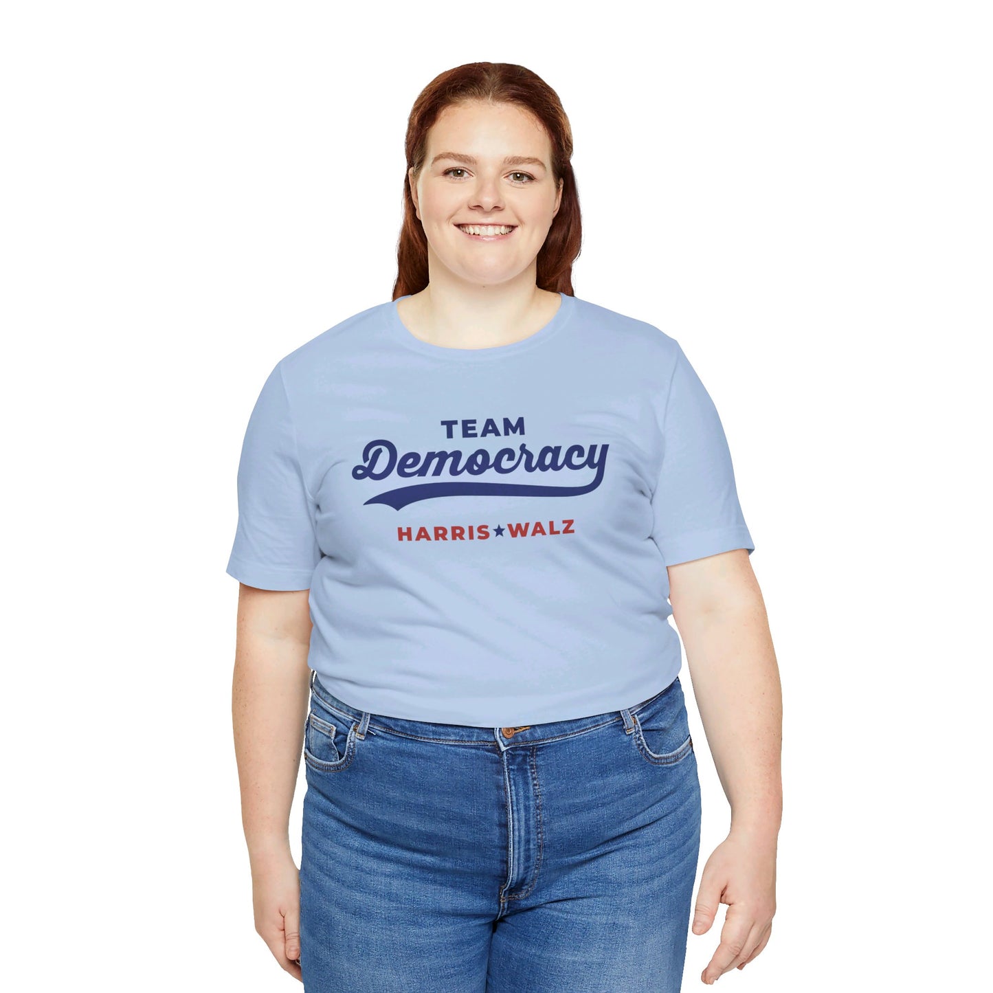 Team Democracy Harris Walz Unisex T-Shirt