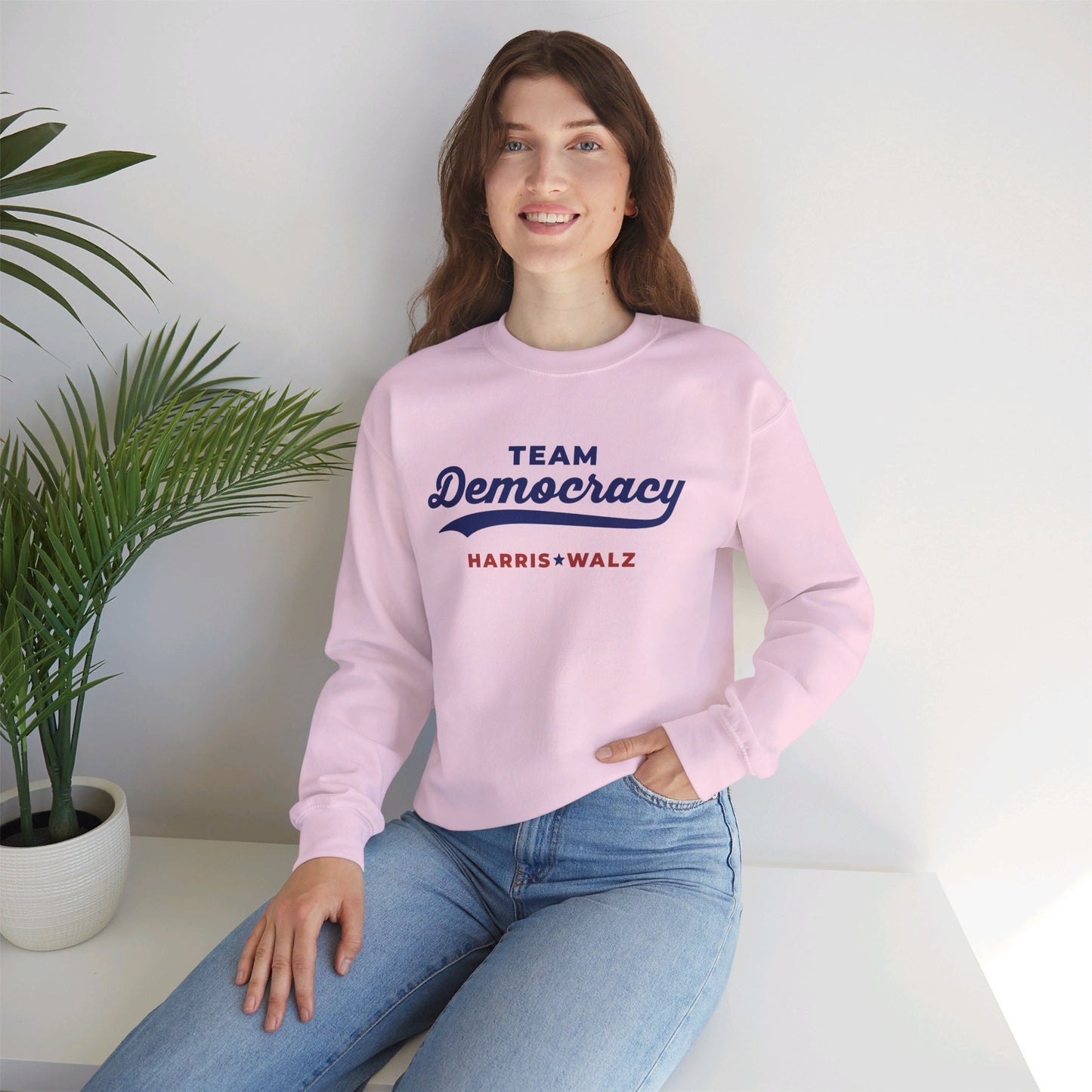 Team Democracy Unisex Crewneck Sweatshirt