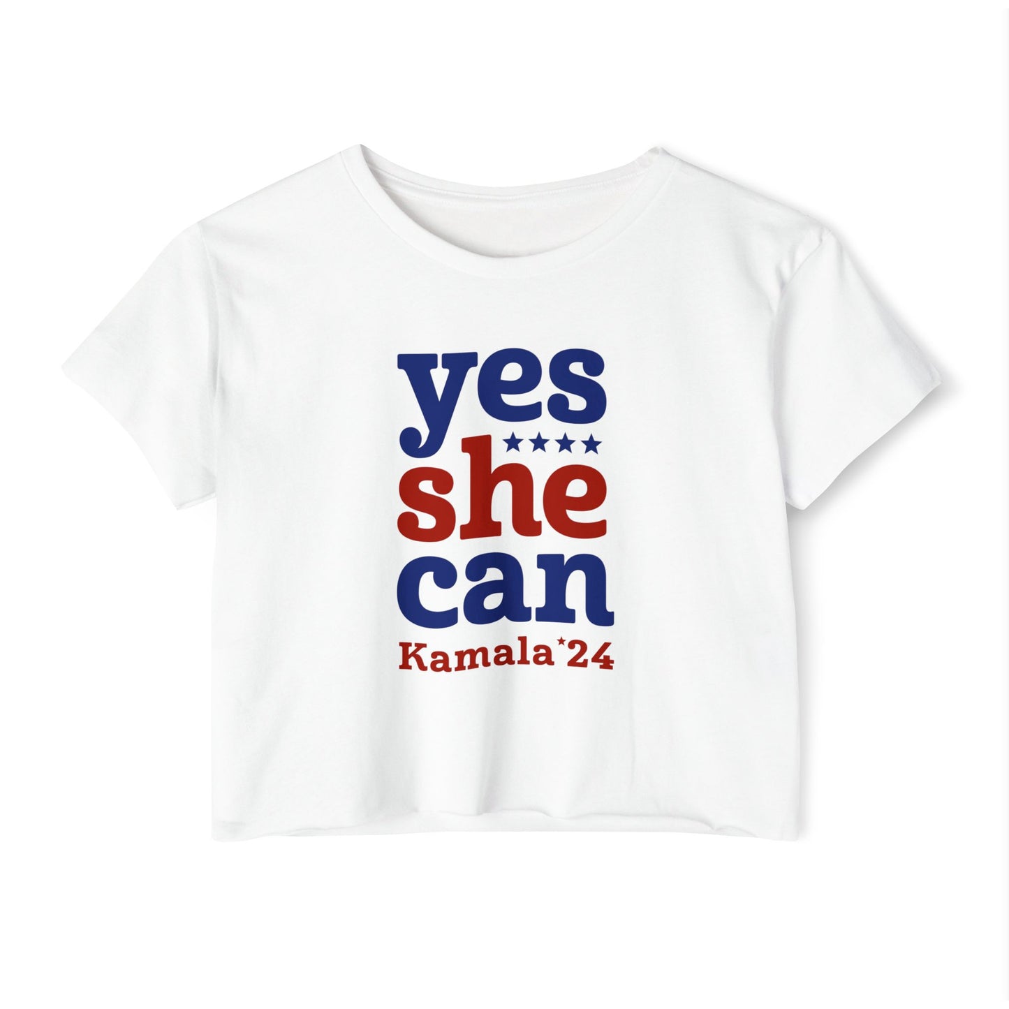 Yes She Can Kamala Harris Women's CROP Top