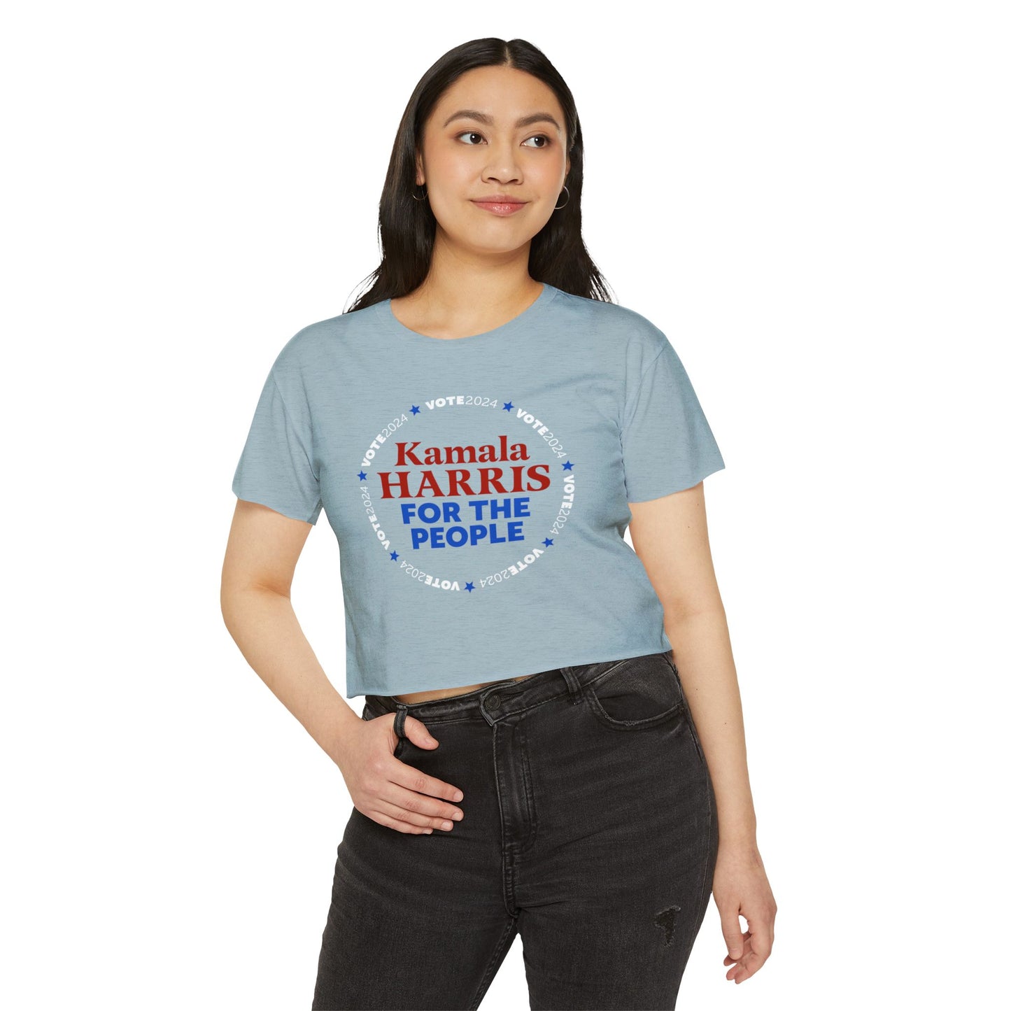 Kamala Harris for the People Women's CROP Top