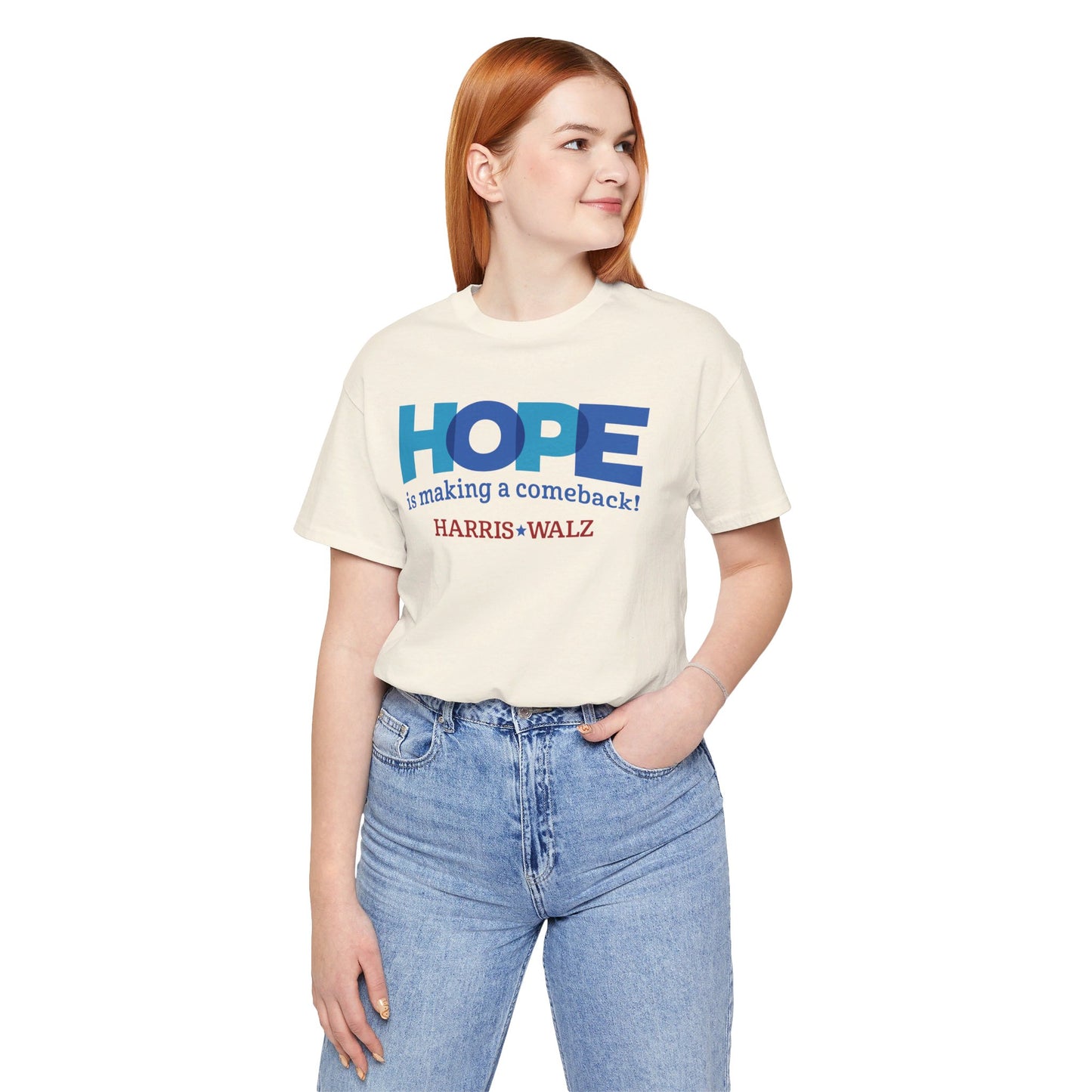 Hope is Making a Comeback Harris Walz Unisex T-Shirt