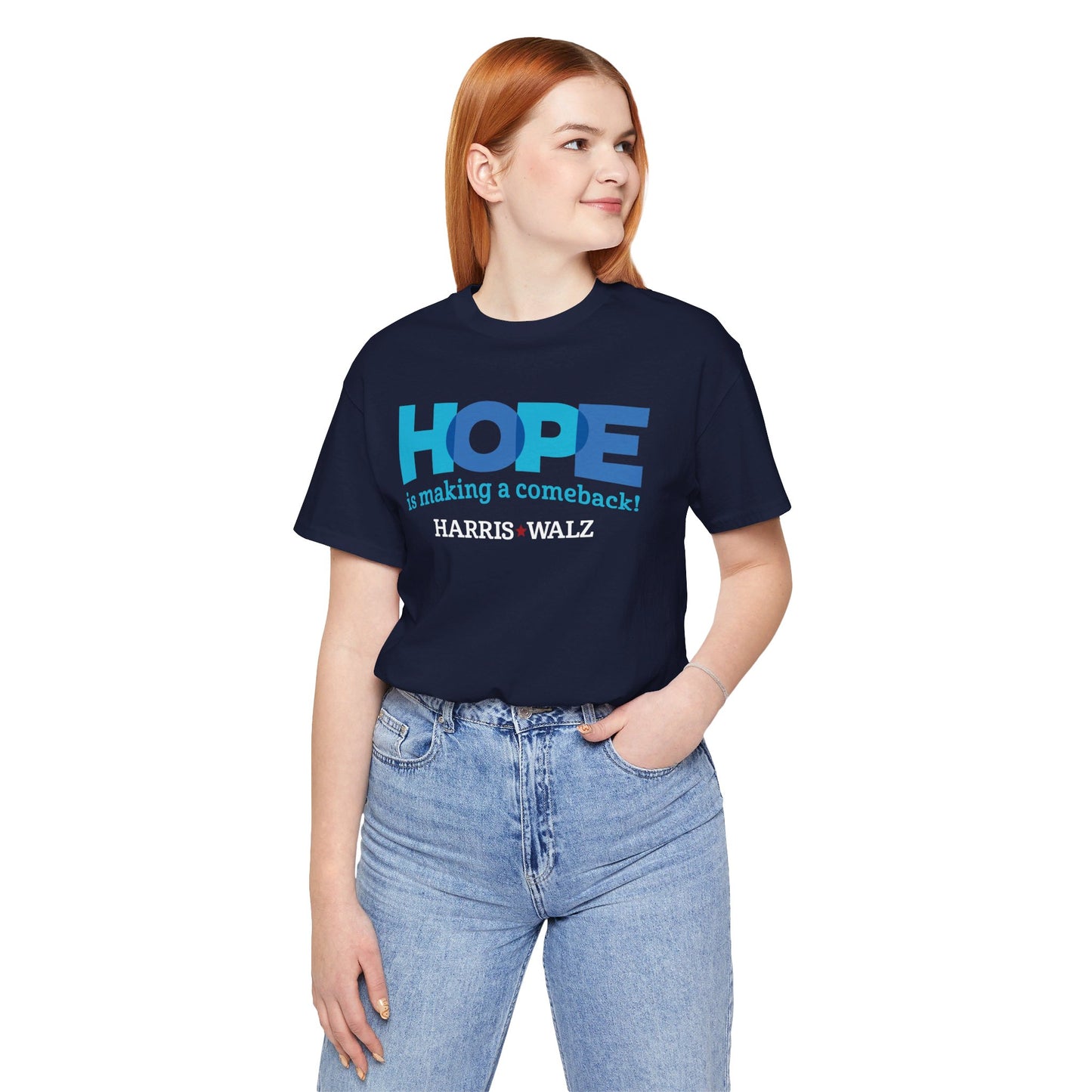 Hope is Making a Comeback Harris Walz Unisex T-Shirt