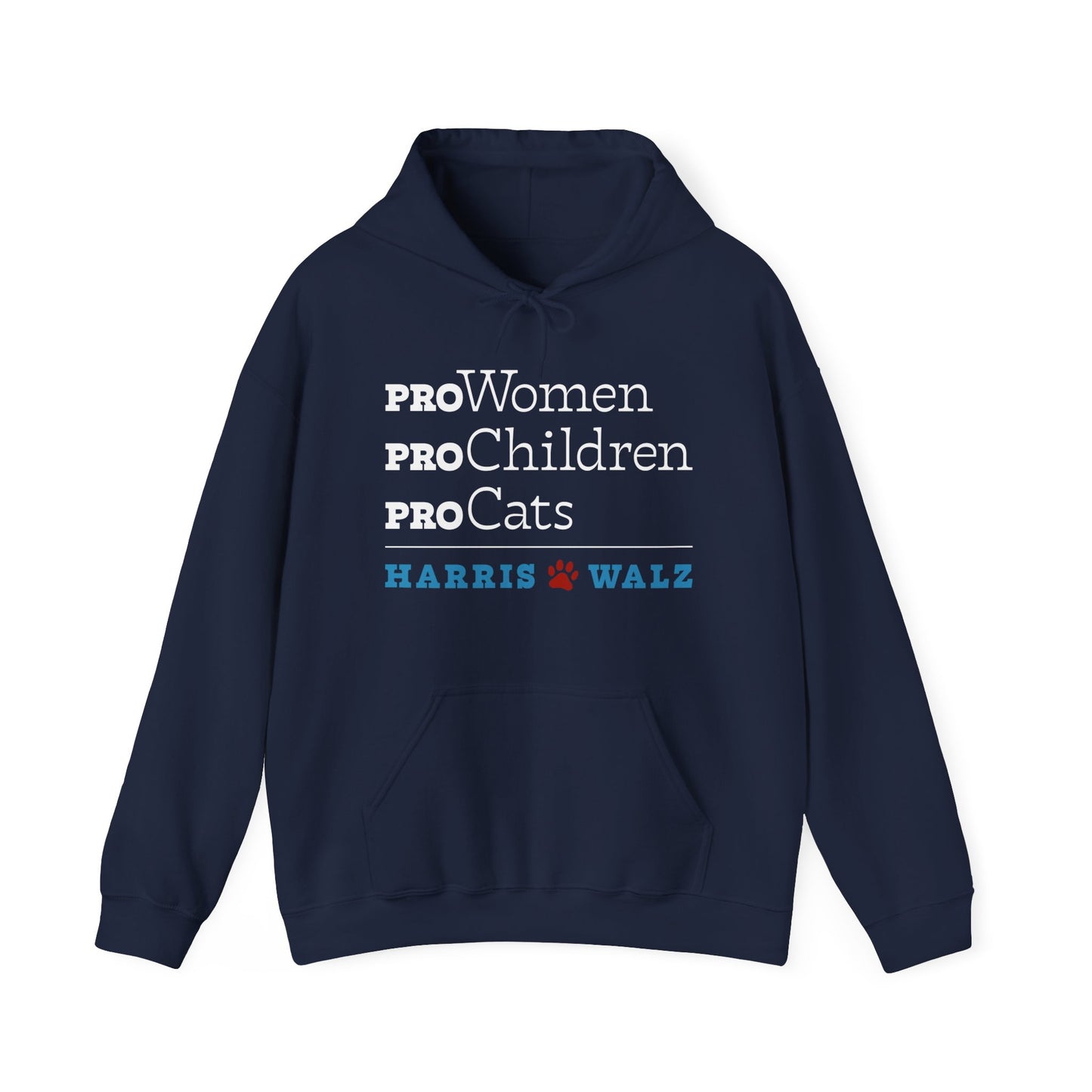 Pro-Women Pro-Children Pro-Cats Unisex Heavy Blend™ Hooded Sweatshirt