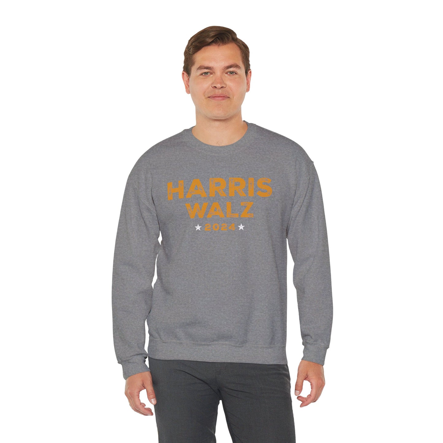 Harris Walz Unisex Crewneck Sweatshirt