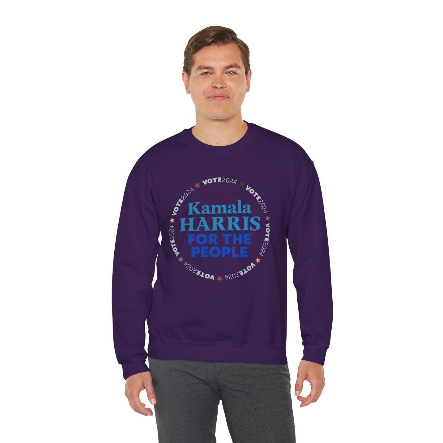 Kamala Harris For The People Unisex Crewneck Sweatshirt