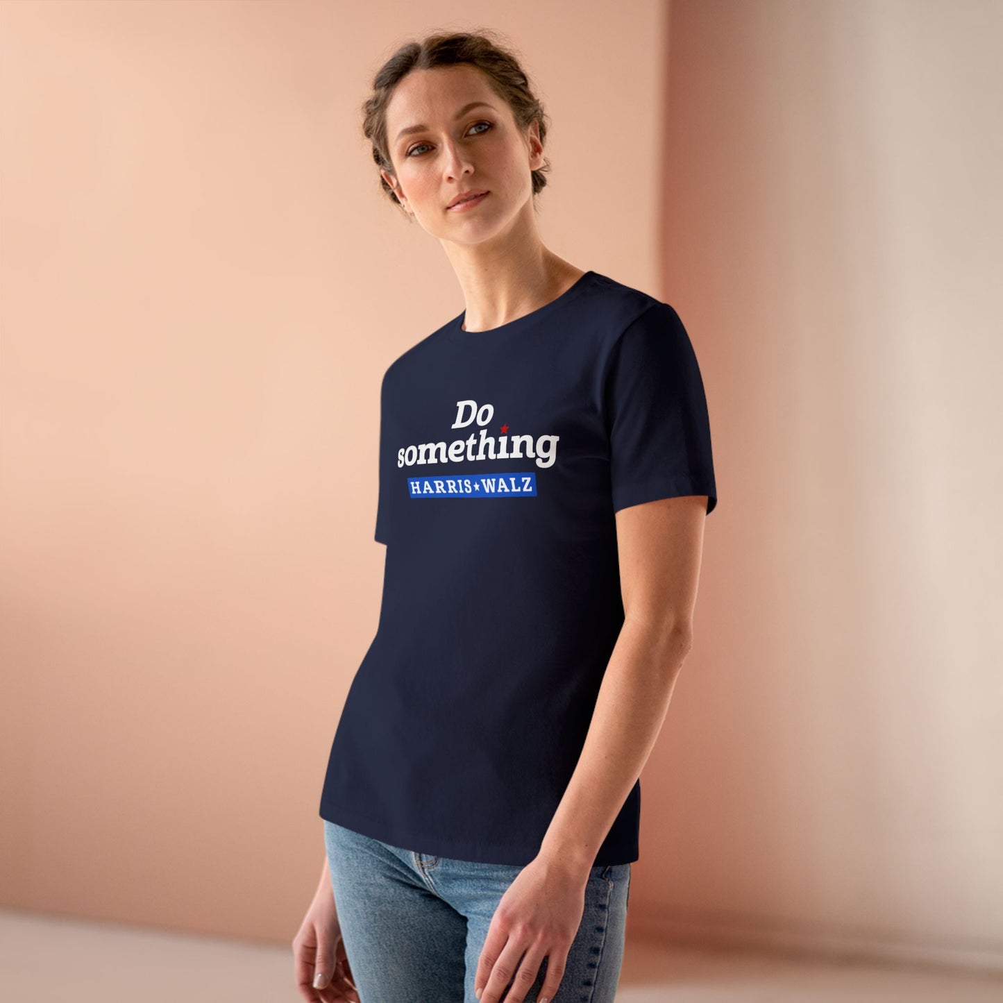 Do Something Harris Walz Women's Tee