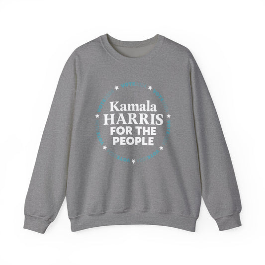 Kamala Harris For The People Unisex Crewneck Sweatshirt