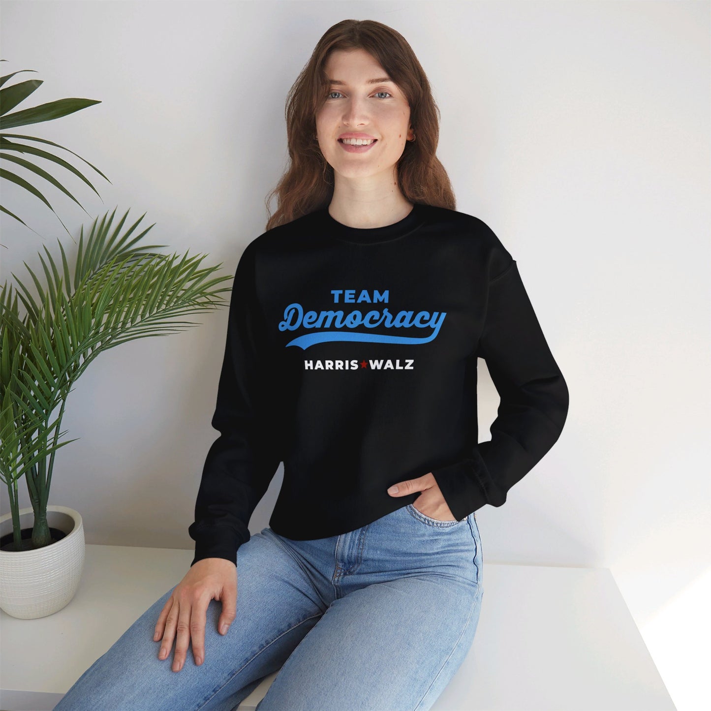 Team Democracy Unisex Crewneck Sweatshirt