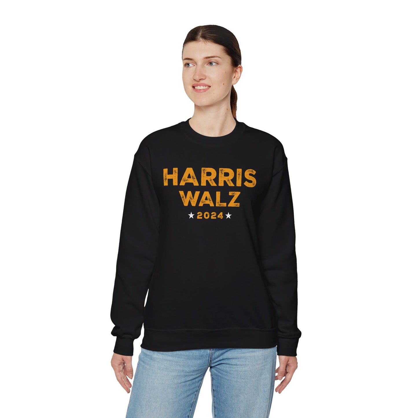 Harris Walz Unisex Crewneck Sweatshirt